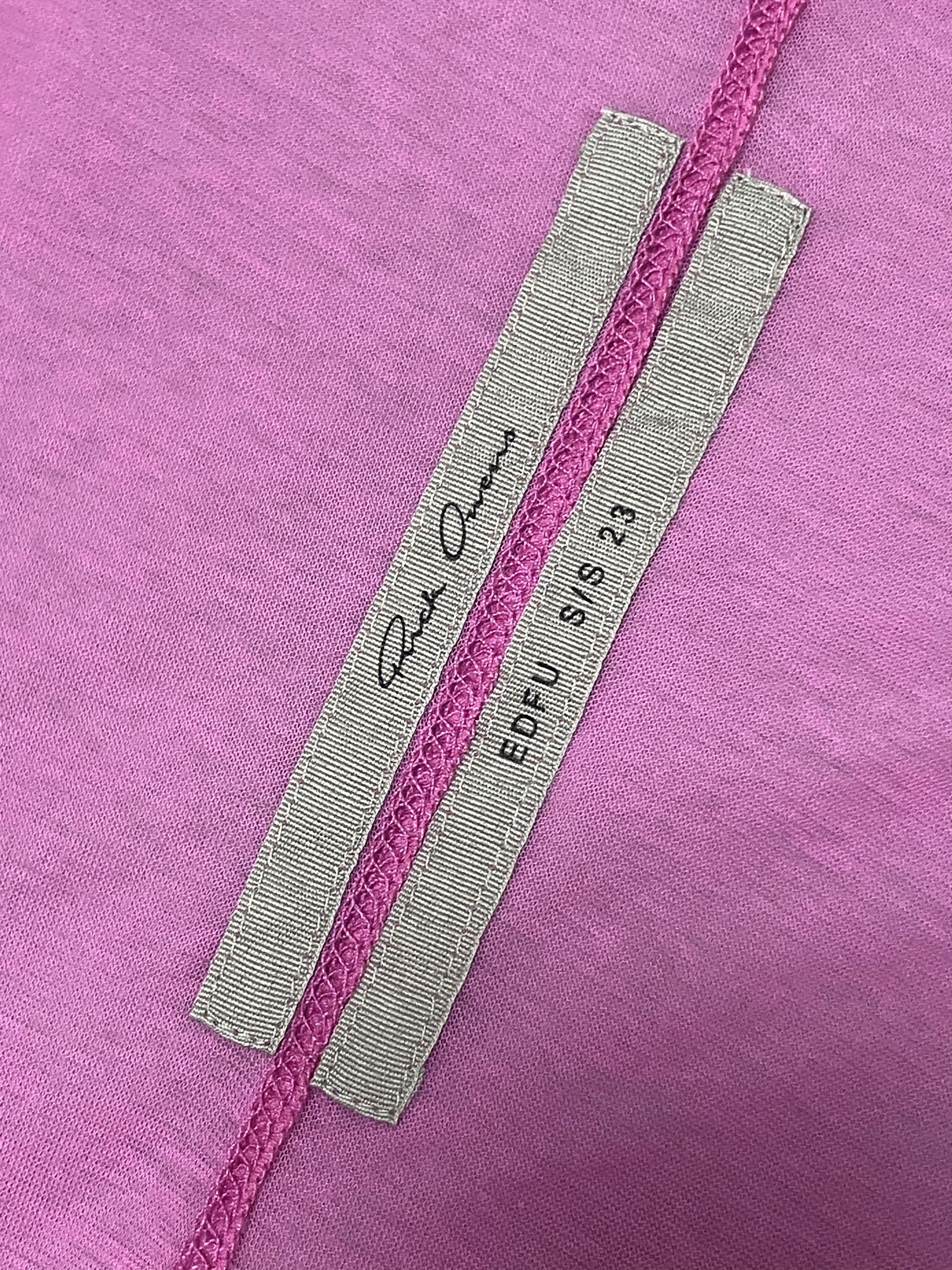 Rick Owens SS23 EDFU HOT PINK DYLAN TEE (XS) Size US XS / EU 42 / 0 - 5 Thumbnail