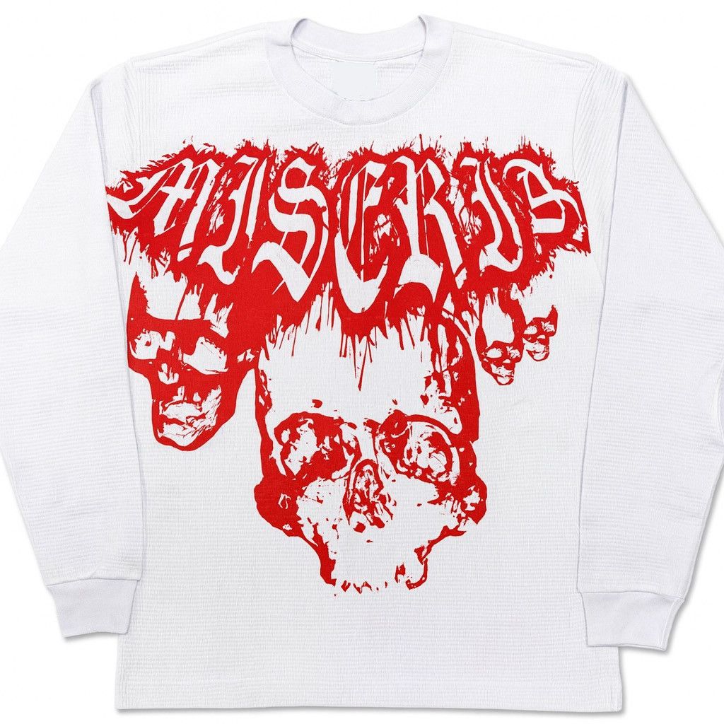 Other Miseria Skulls White Thermal Longsleeve Size US L / EU 52-54 / 3 - 1 Preview