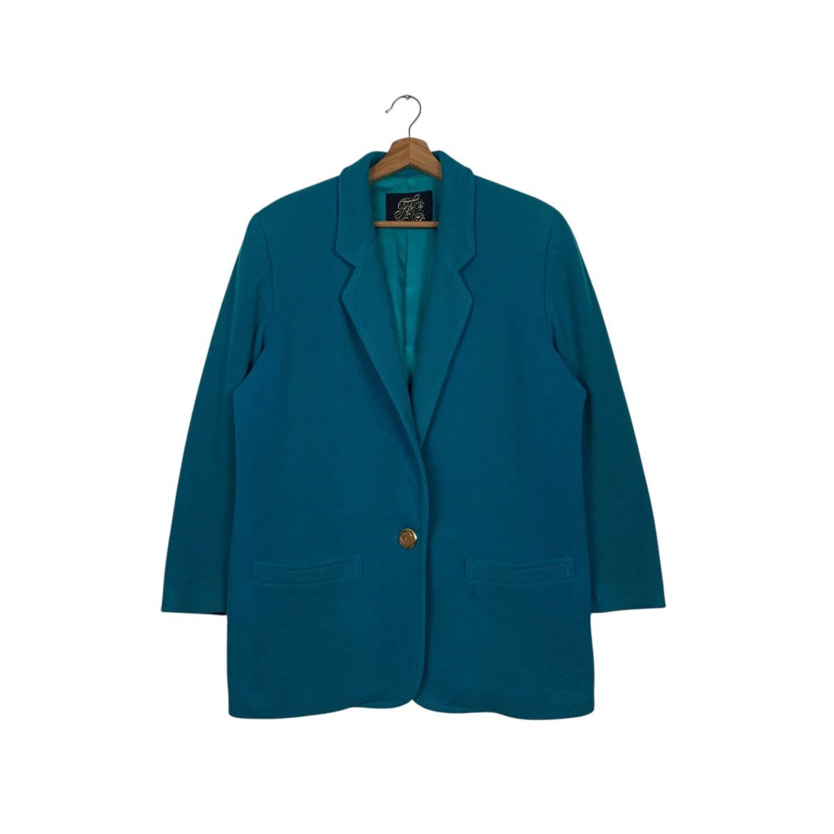 Karl Kani KARL KANI Leopard & Tiger Logo Wool Coat Jacket #2034-C88 Size ONE SIZE - 3 Thumbnail