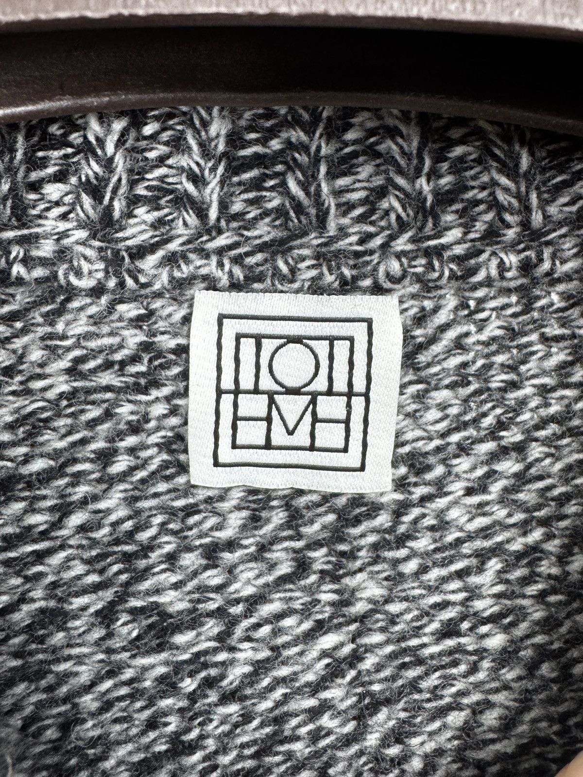 Toteme Toteme Pomy Grey Merino Wool knitted sweater jumper Size XXS / US 00 / IT 34 - 8 Thumbnail
