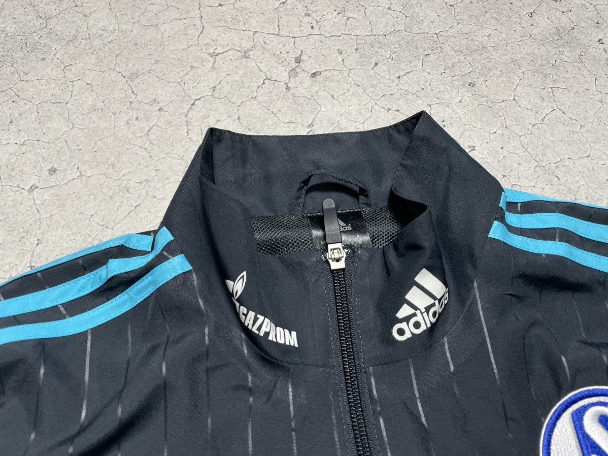 Adidas FC Schalke 04 Nylon Football Track Suit Jacket Pants