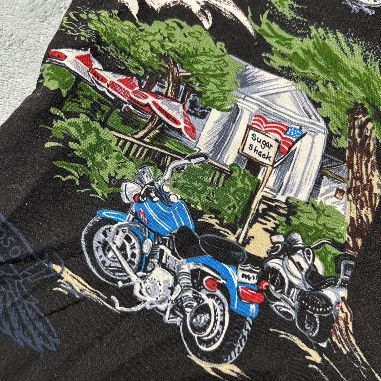 Harley Davidson Harley Davidson Vest Button Up Shirt Ws XL Hawaiian Babe Size XL / US 12-14 / IT 48-50 - 6 Thumbnail