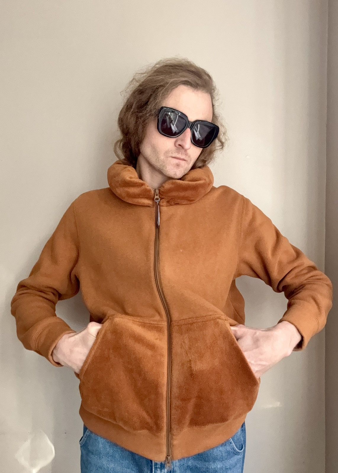 mercibeaucoup MERCIBEAUCOUP Puffy Pillow Collar Couble Zip Sweatshirt Size US L / EU 52-54 / 3 - 2 Thumbnail