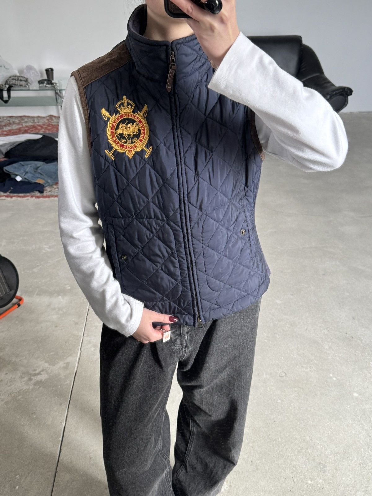 Ralph Lauren Vintage Ralph Lauren Quilted Vest Size L / US 10 / IT 46 - 4 Thumbnail