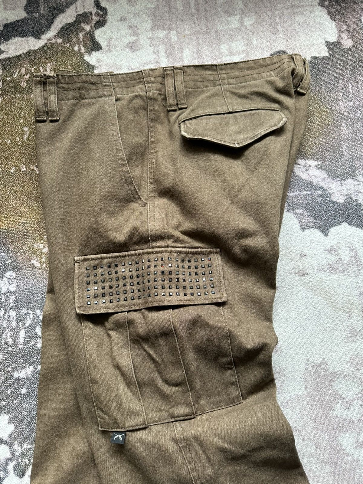 roarguns Early 00's Roar [ pre Roarguns ] cargo D-ring pant Size US 33 - 7 Thumbnail