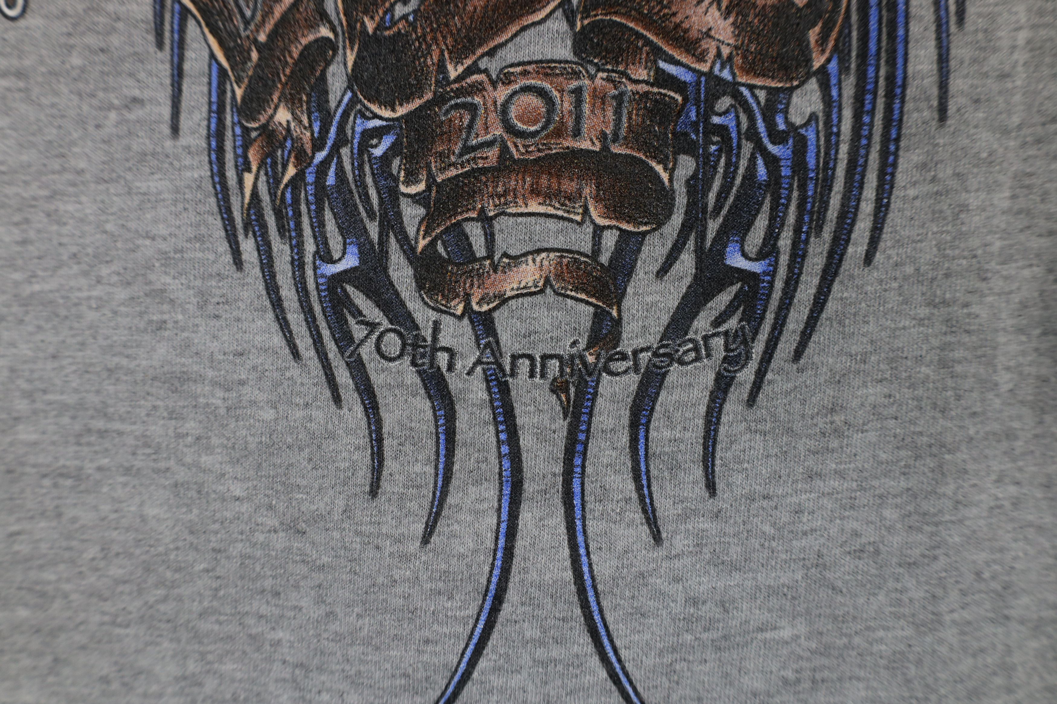 Vintage Vintage Y2K Daytona Beach Bike Week Eagle Tribal T-Shirt Size US XXL / EU 58 / 5 - 9 Thumbnail