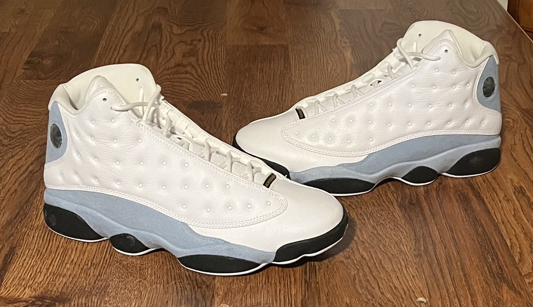 Jordan Brand Air Jordan 13 XIII Retro White University Blue Grey Size US 11.5 / EU 44-45 - 1 Thumbnail