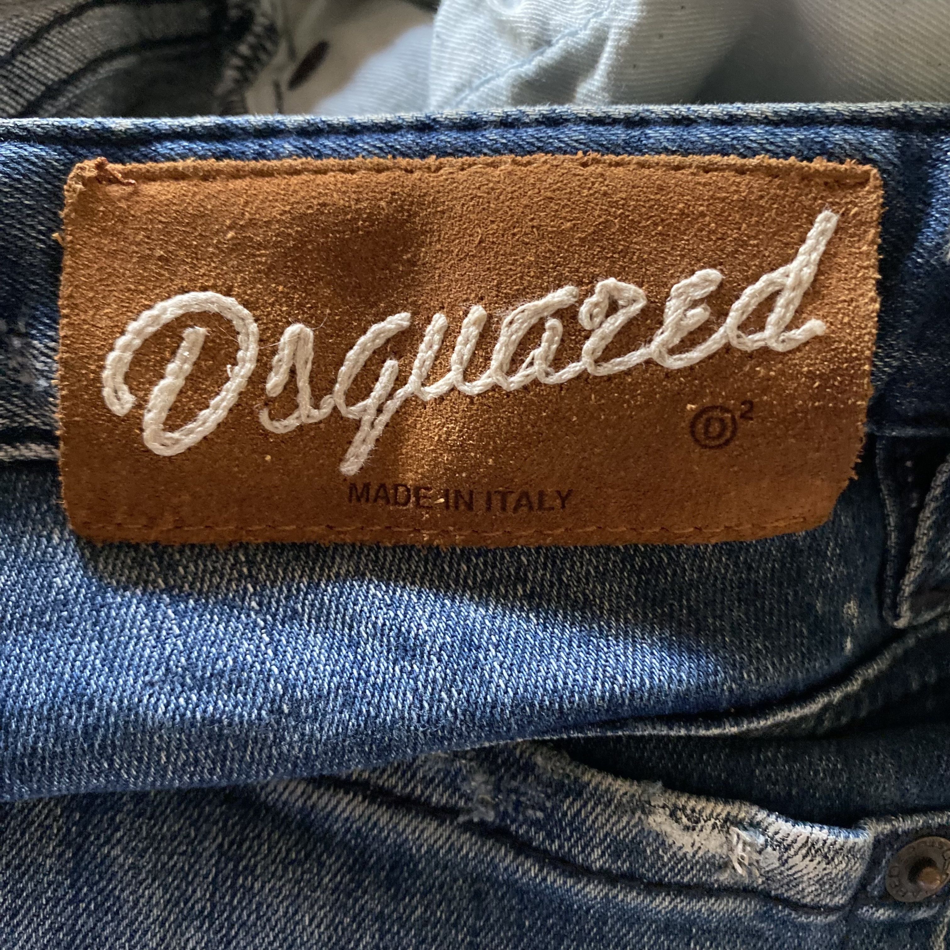 Dsquared2 Dsquared2 jeans with paint splatters and distressed details Size 29" - 5 Thumbnail