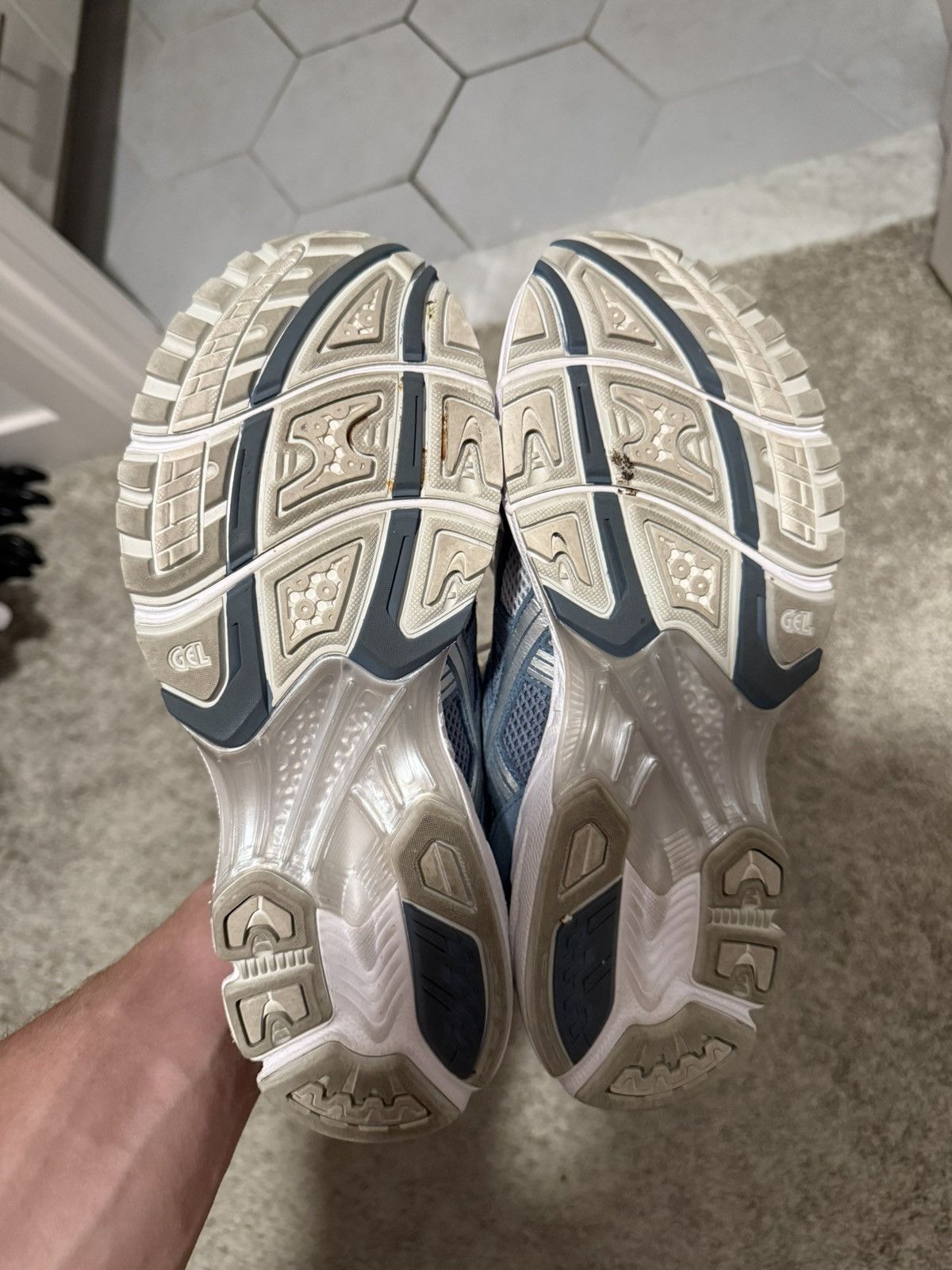 Asics Asics GEL-KAYANO 14 “Glacier Grey” Size US 10 / EU 43 - 10 Thumbnail