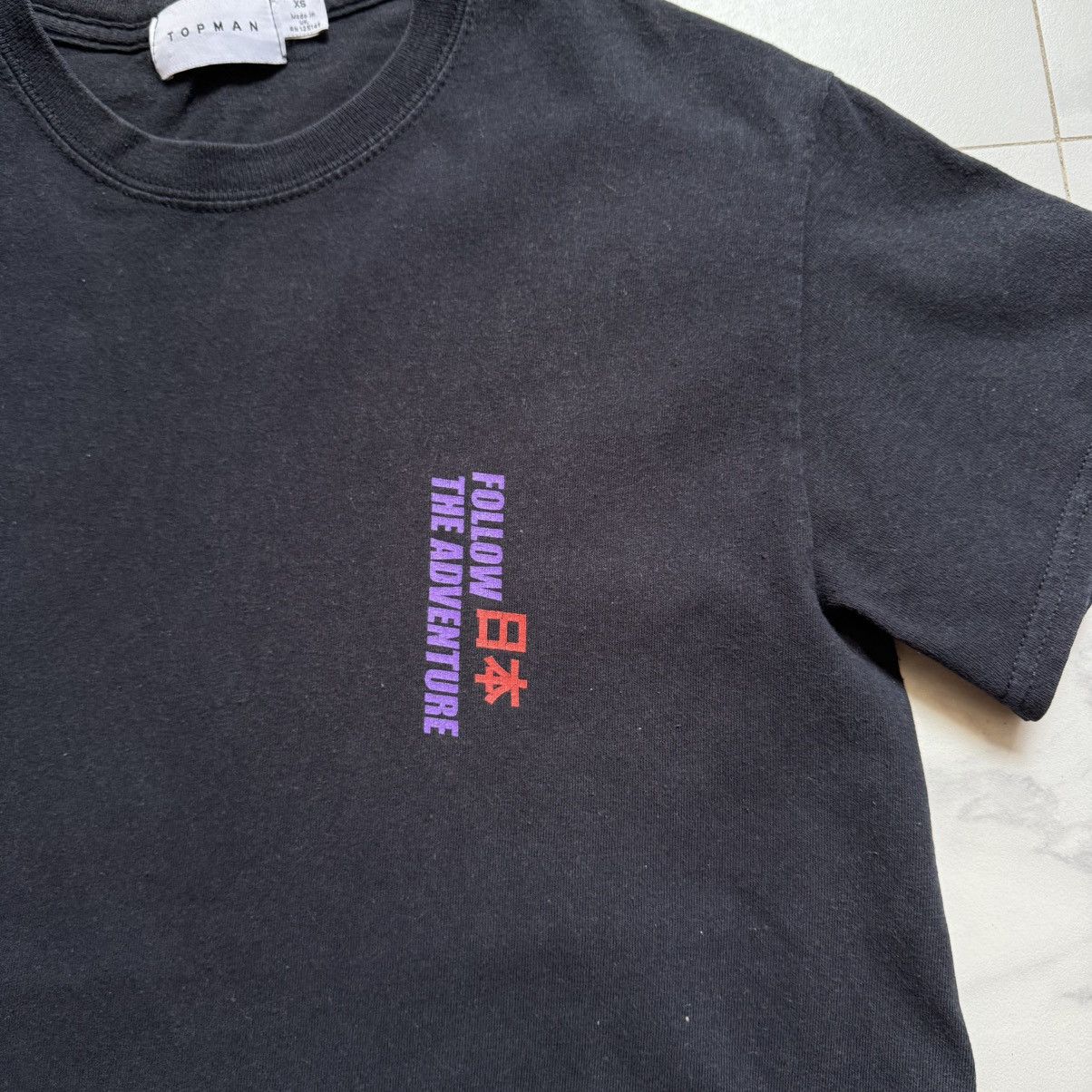Topman Topman Kyoto Follow The Adventure T-Shirt Size US XS / EU 42 / 0 - 5 Thumbnail