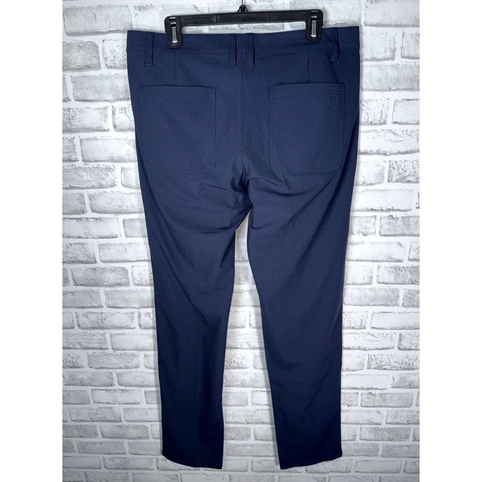 Footjoy FootJoy Golf Pants Mens 34x34 Navy Blue Performance Stretch Travel Size US 34 / EU 50 - 7 Thumbnail