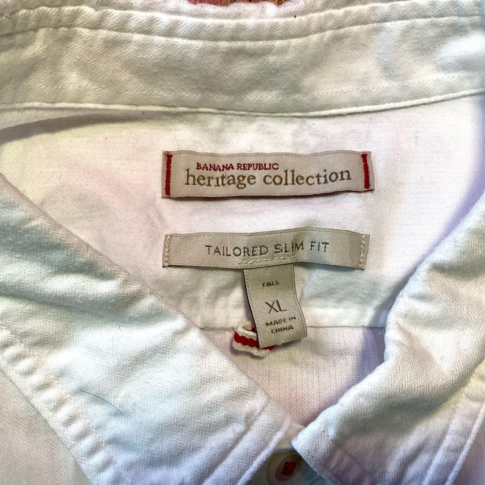Banana Republic Banana Republic Tailored Slim Fit Button Down Size US XL / EU 56 / 4 - 3 Thumbnail