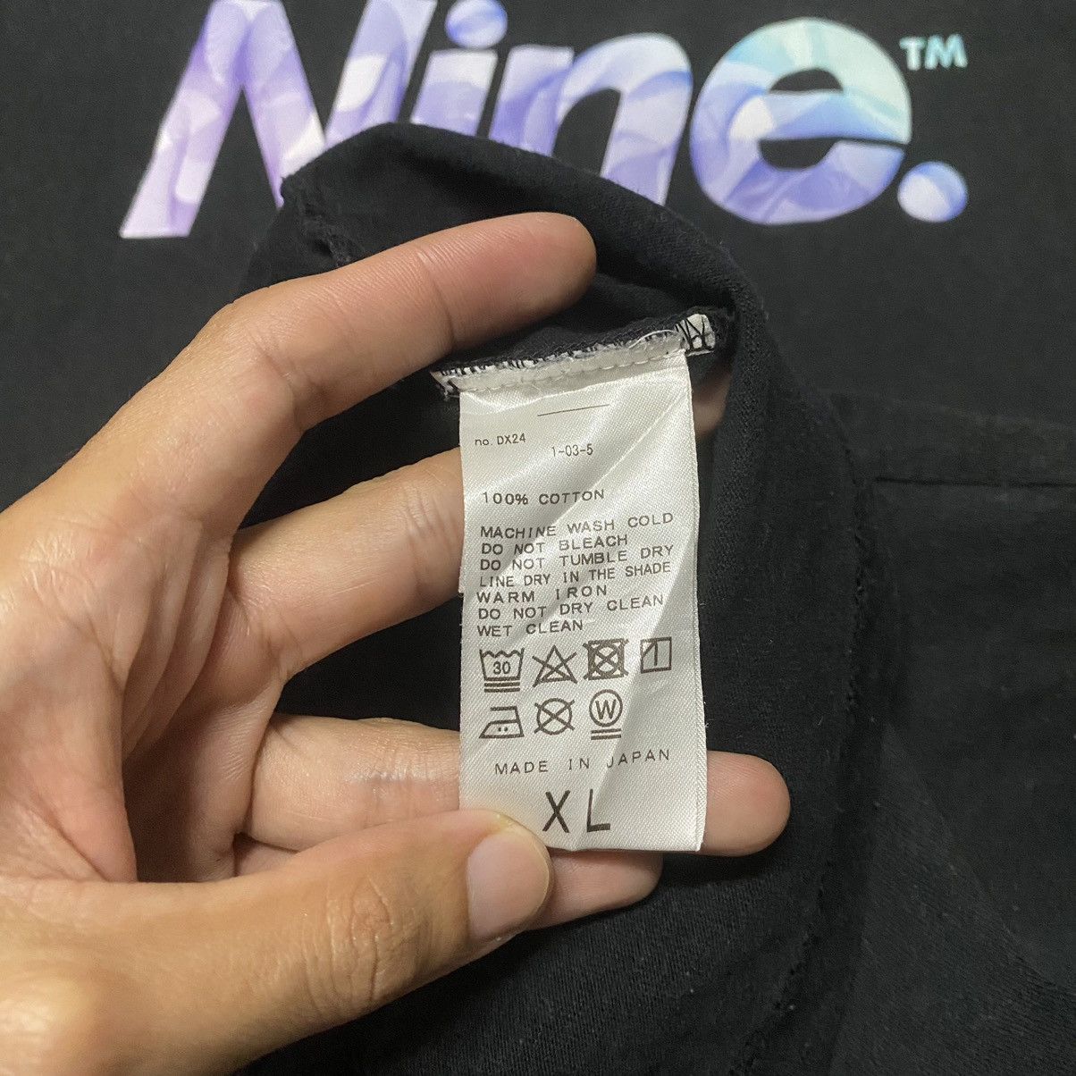 Japanese Brand × Xlarge XLarge x Number Nine Longsleeve T Shirt Collab Made in Japan Size US XL / EU 56 / 4 - 9 Thumbnail