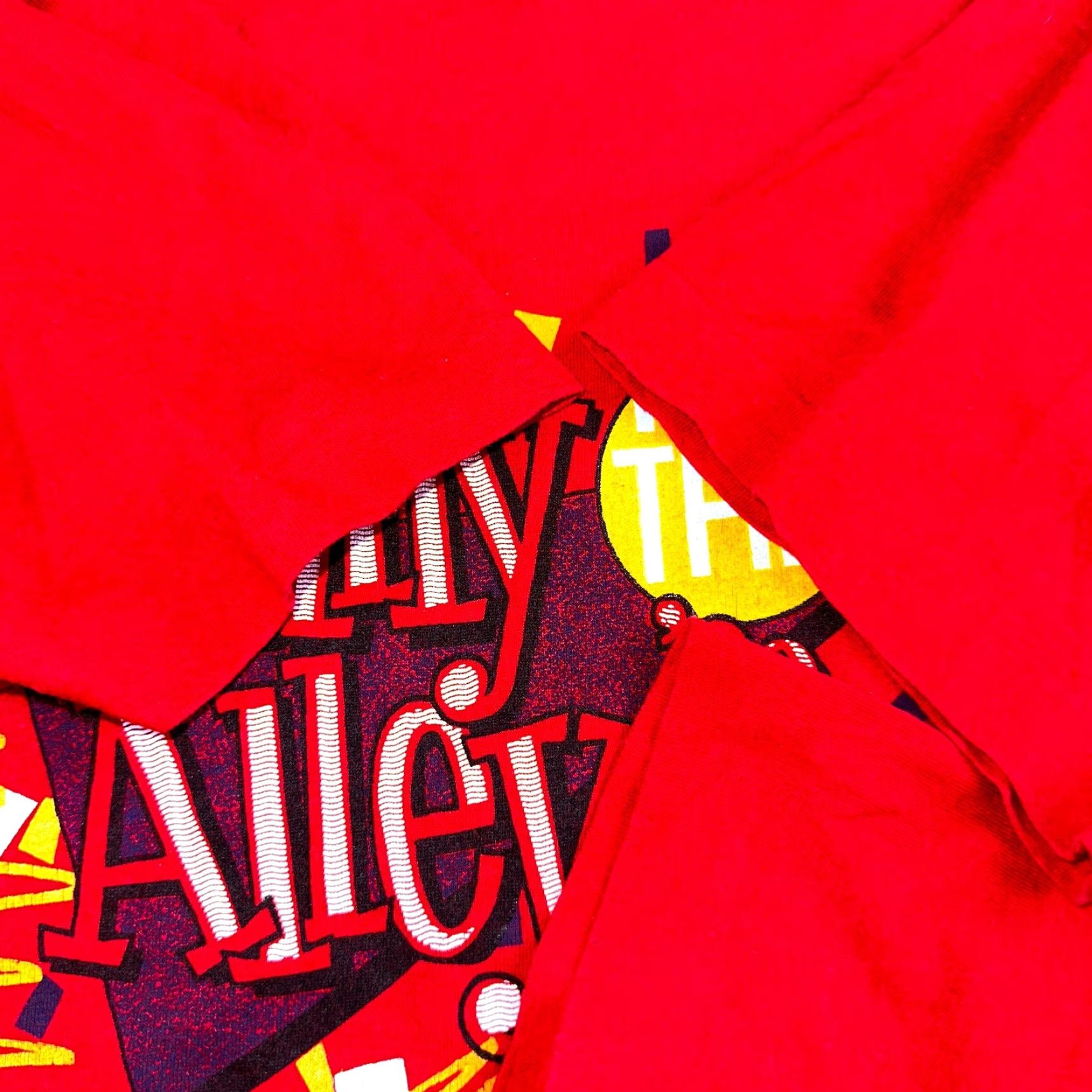 Vintage VINTAGE Rally Alley 1989 VTG T Shirt Screen Stars XL Red Men XL Crew Neck Short Sleeve 80s 70s 90s - Stadium Car Rally Security Size US XL / EU 56 / 4 - 5 Thumbnail