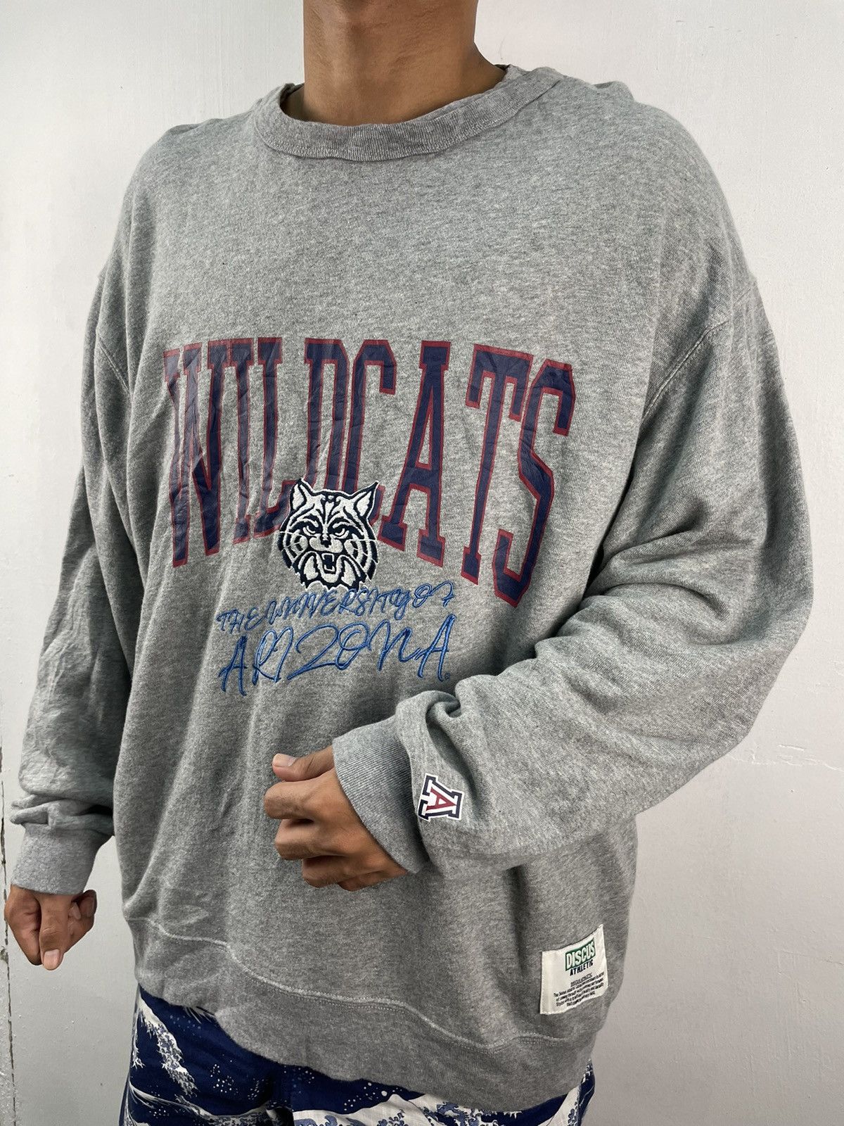 Vintage Vintage Wildcats The University of Arizona Sweatshirt Baggy Size US L / EU 52-54 / 3 - 3 Thumbnail