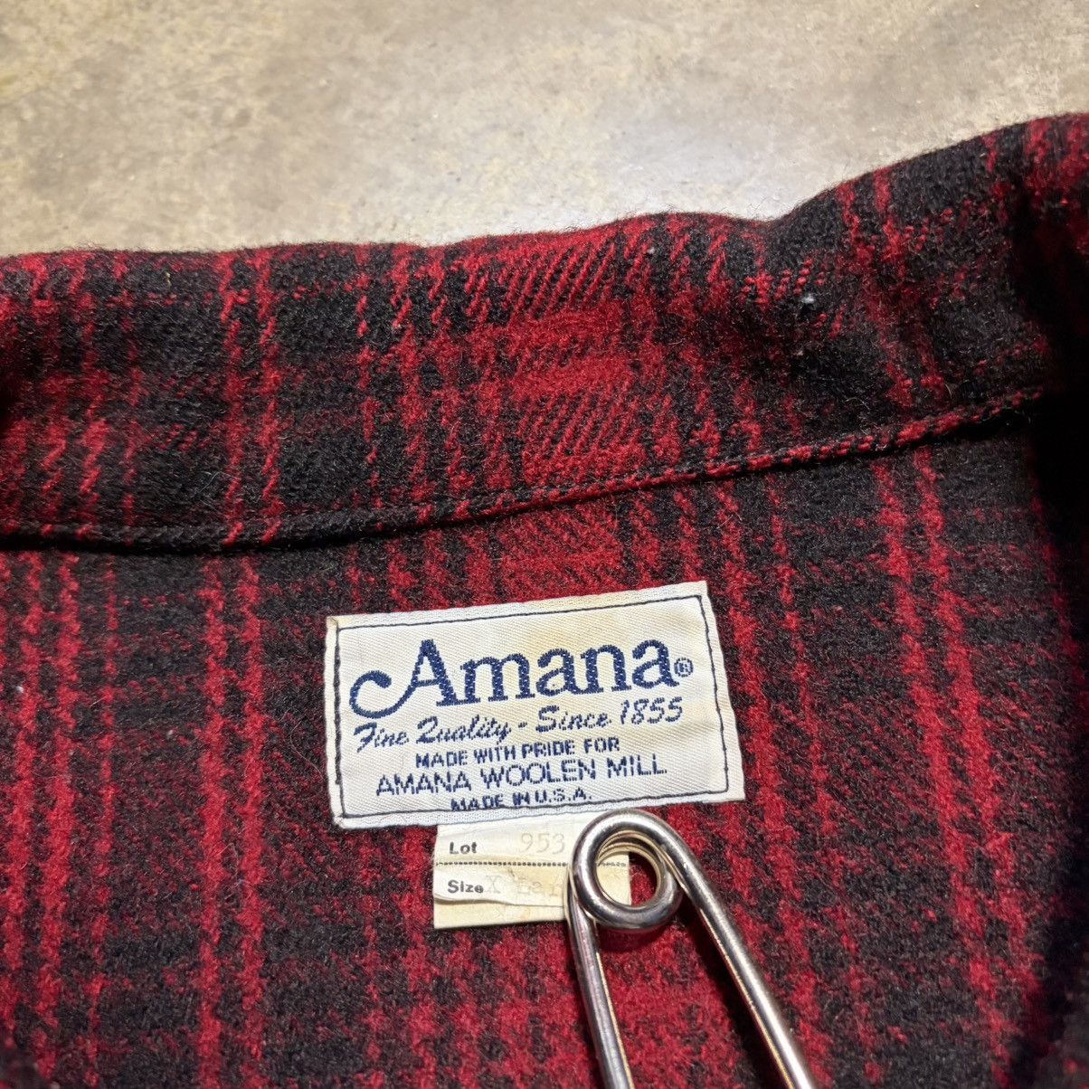Woolrich Woolen Mills Vintage 60s Amana Woolen Mills Buffalo Plaid Jacket Shacket Size US XL / EU 56 / 4 - 13 Thumbnail