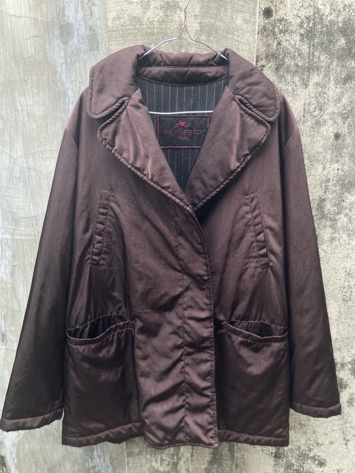 Etro Vintage 90s Etro Milano Padded Coats Size US M / EU 48-50 / 2 - 1 Thumbnail