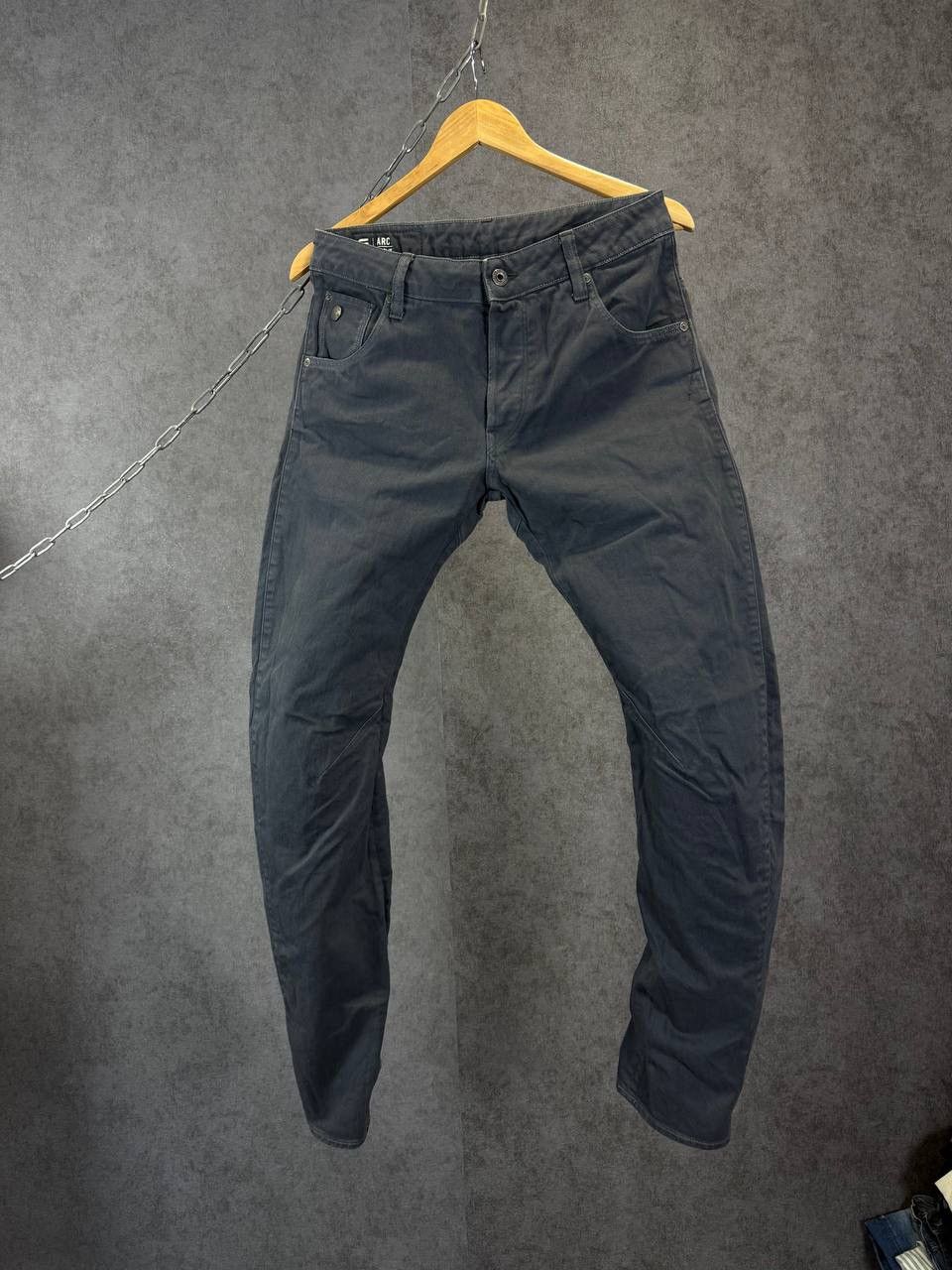 G Star designer asymmetric jeans