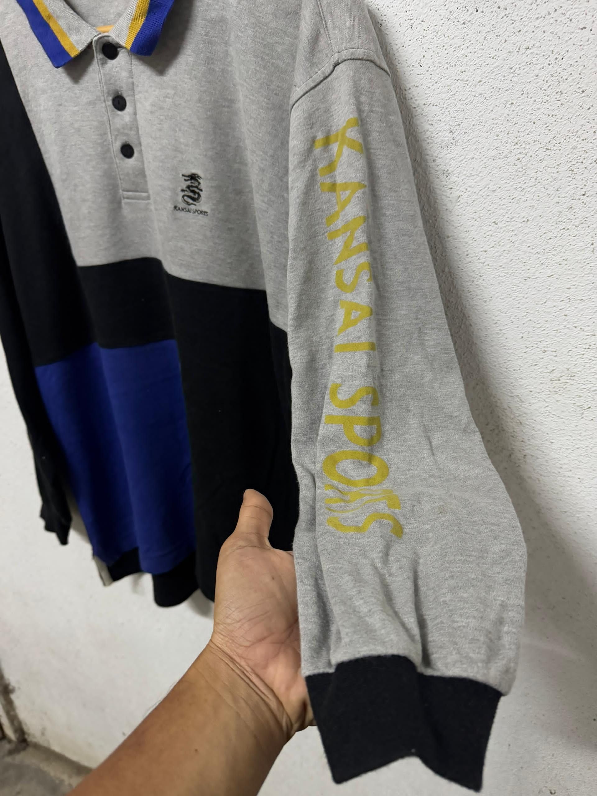 Kansai Yamamoto Kansai yamamoto nice design polo Size US L / EU 52-54 / 3 - 4 Thumbnail