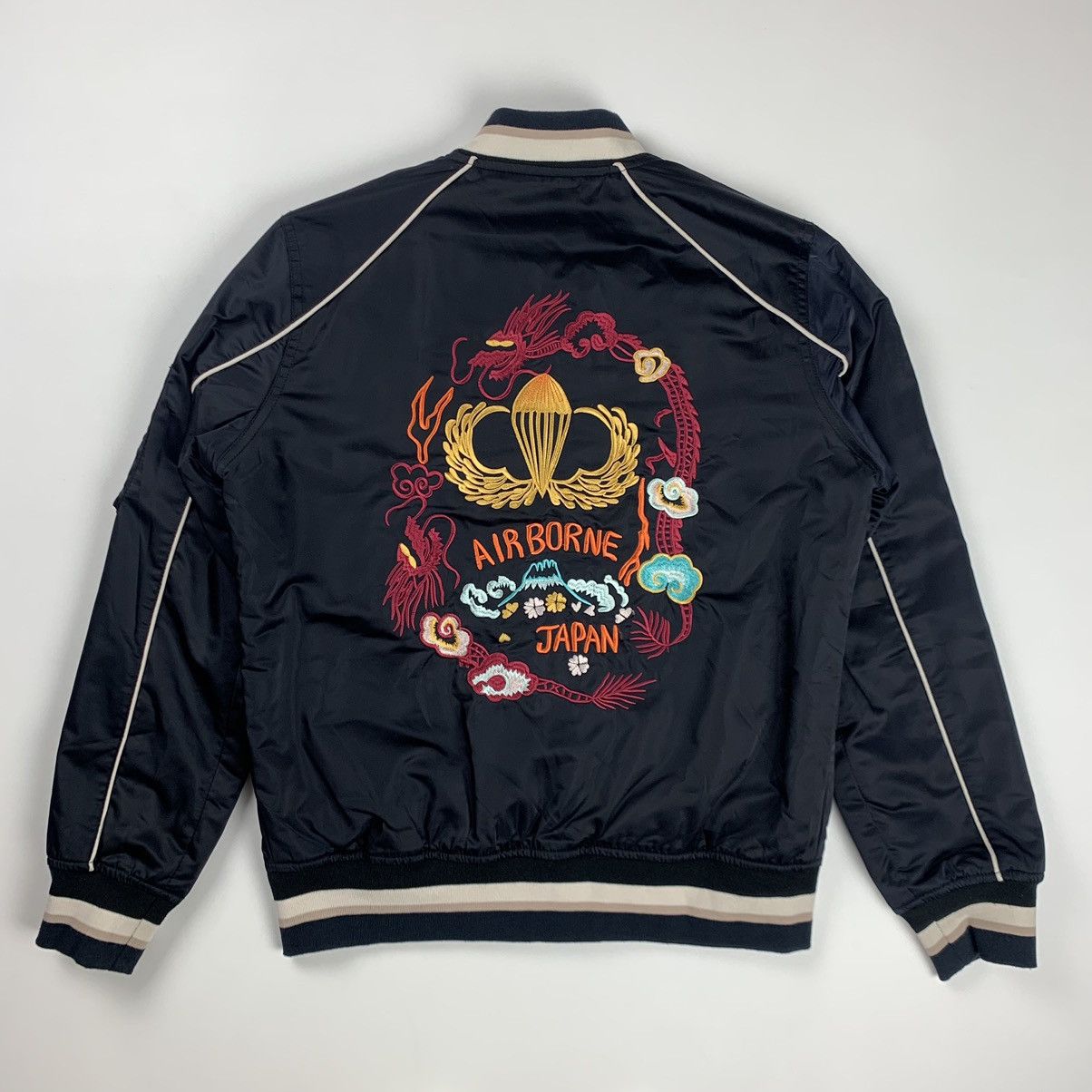 Japanese Brand × Schott Schott NYC “Airborne Japan” flight bomber jacket wmns Size M / US 6-8 / IT 42-44 - 2 Thumbnail