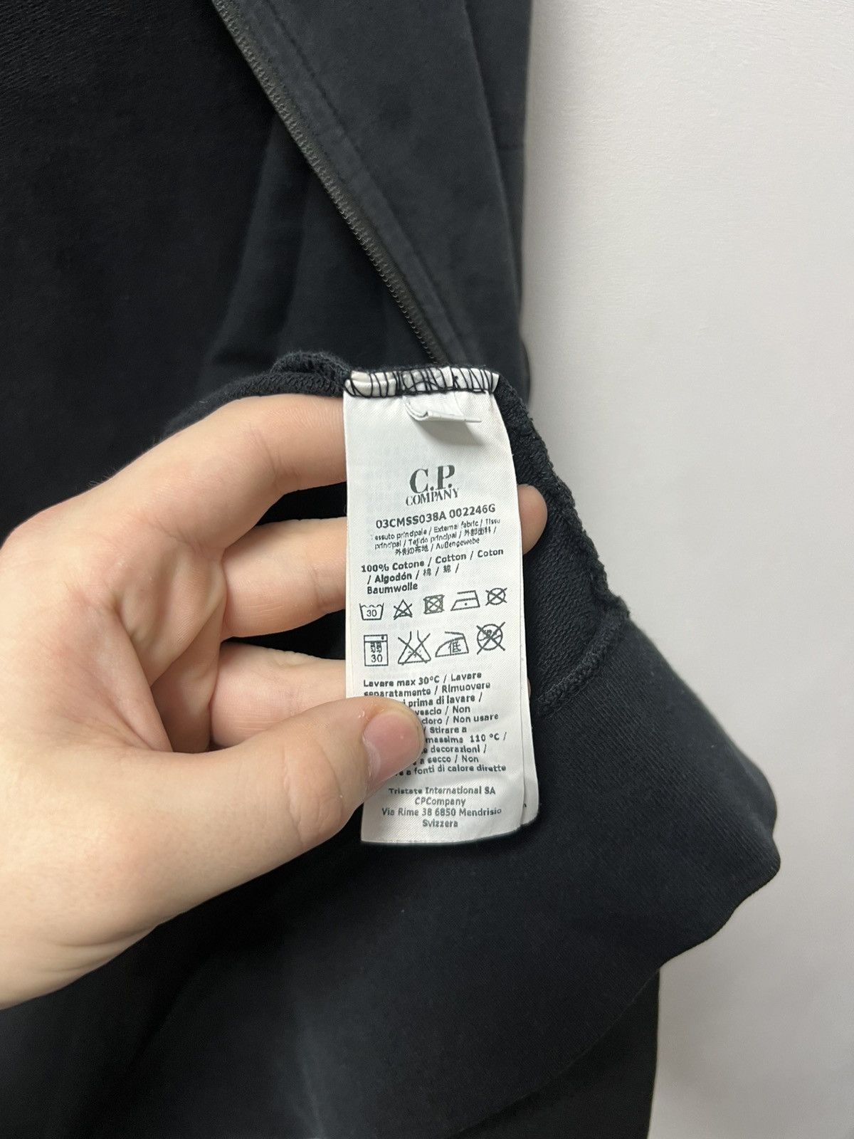 C.P. Company Cp Company zip hoodie black vintage Size US S / EU 44-46 / 1 - 9 Thumbnail