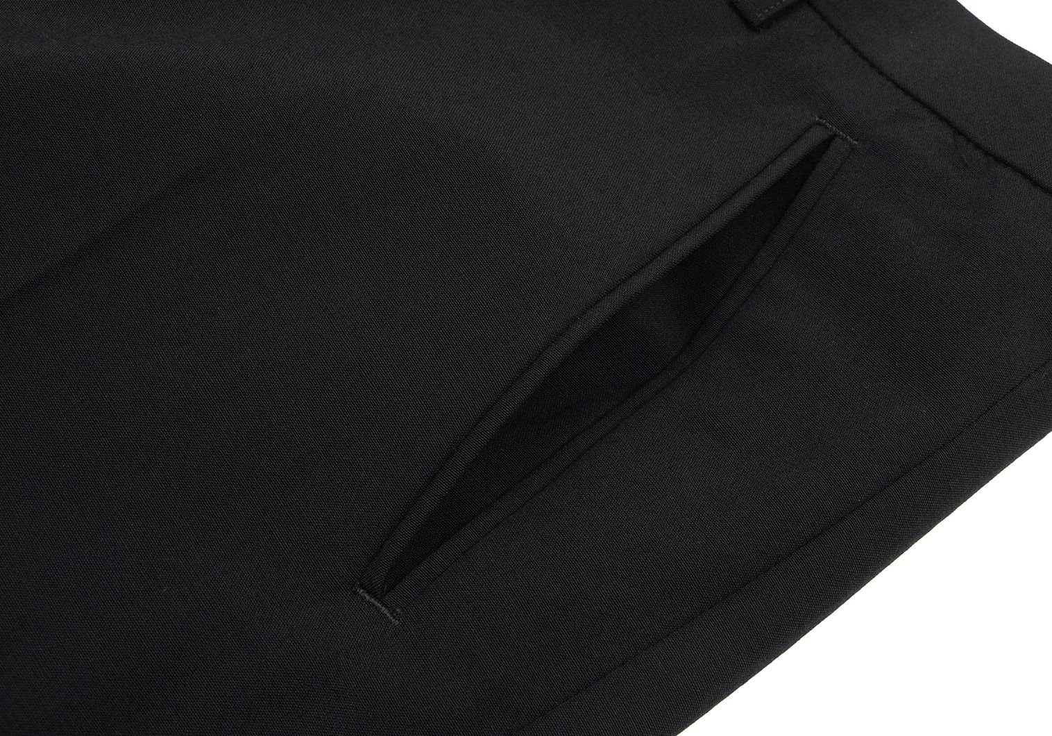 Jean Paul Gaultier Wool Center Press Straight Pants in Black Size 50 Size US 34 / EU 50 - 3 Thumbnail