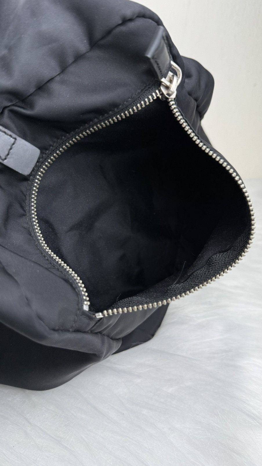Prada Prada Nylon and Leather Boston Bag Size ONE SIZE - 12 Thumbnail