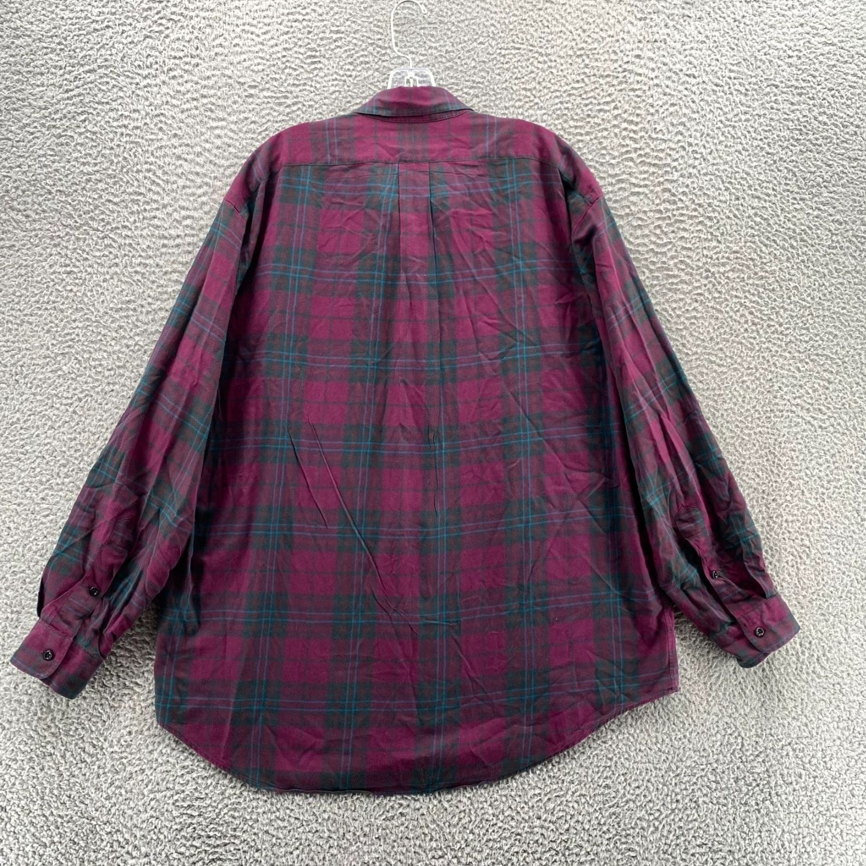 Polo Ralph Lauren Polo Ralph Lauren Flannel Button-Down Blake Plaid 100% Cotton Men's Large L Multicolor Plaid Pattern Shirt Size US L / EU 52-54 / 3 - 6 Thumbnail
