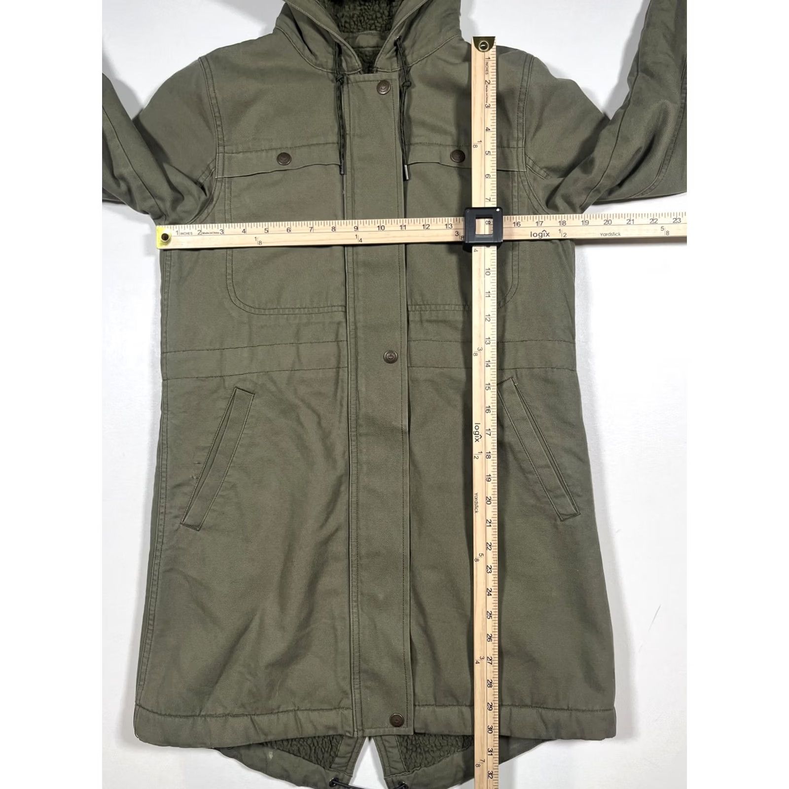 Patagonia Patagonia Jacket Womens XS Green Prairie Dawn Parka Hooded Fleece Lined Size XS / US 0-2 / IT 36-38 - 5 Thumbnail
