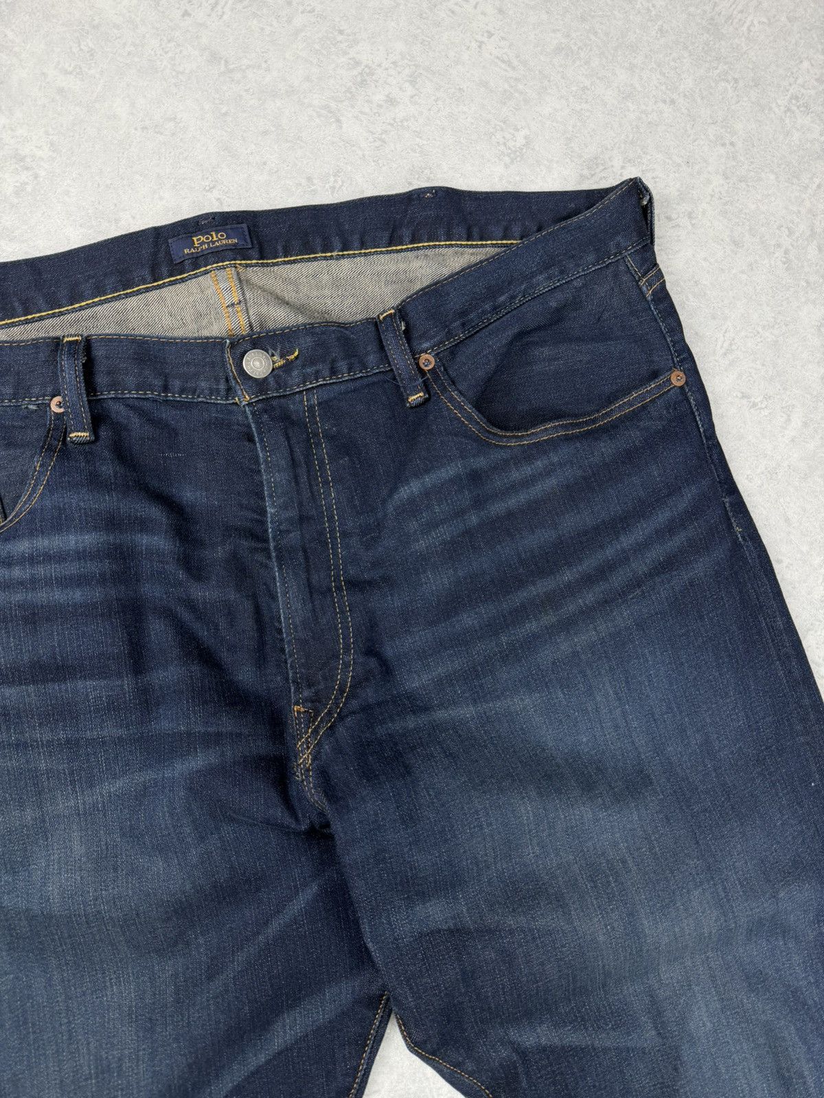 Polo Ralph Lauren Polo Ralph Lauren Varick Slim Straight Denim Jeans 40x32 Size US 40 / EU 56 - 7 Thumbnail