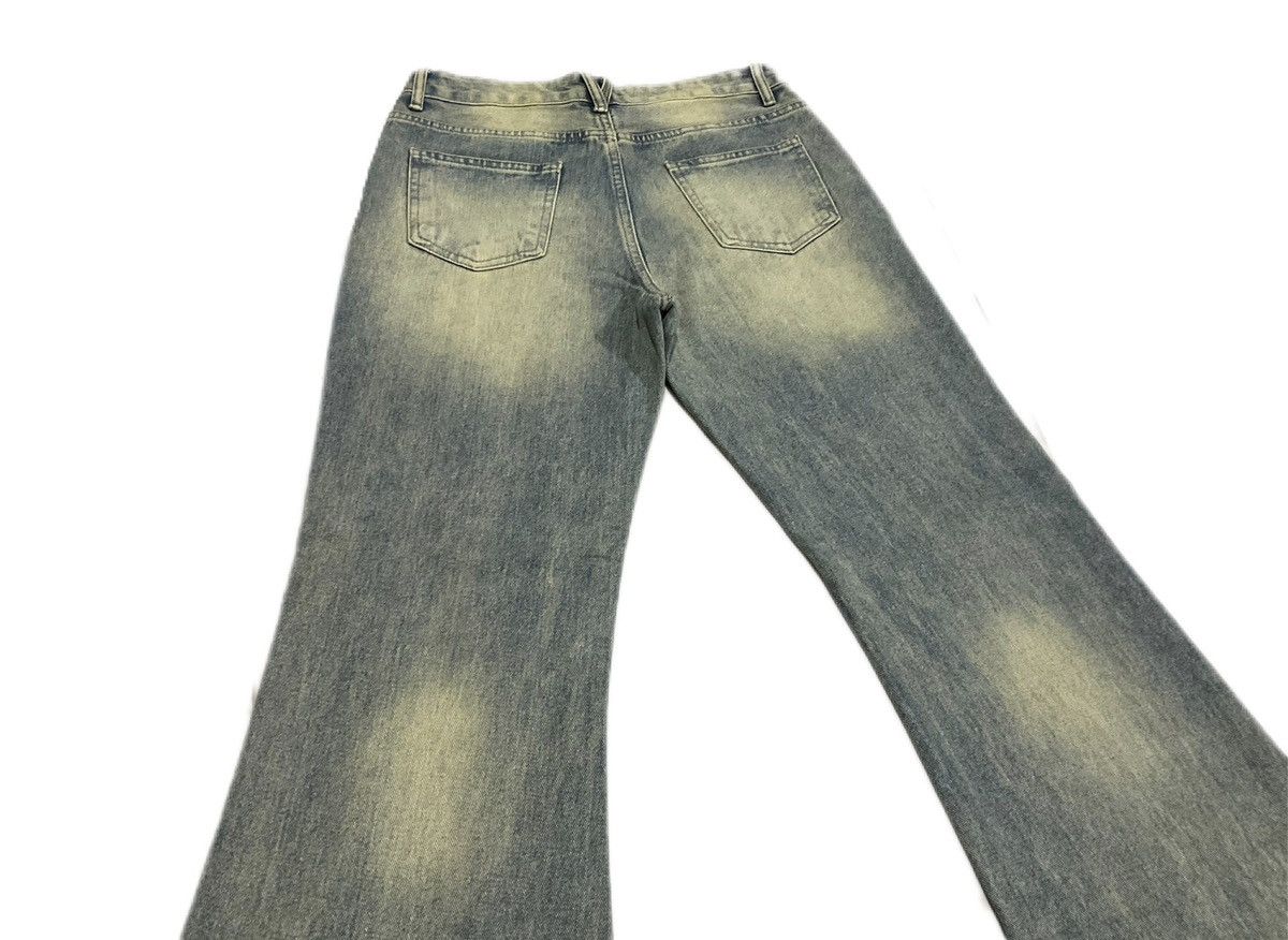 Hysteric Glamour × If Six Was Nine × Japanese Brand 🔥Sick Y2K June Studio Mud Wash Flared Denim Size US 30 / EU 46 - 6 Thumbnail