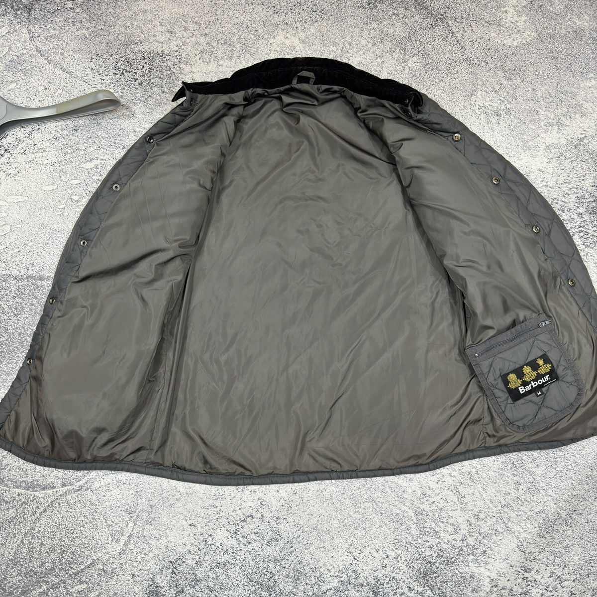Barbour × Designer Barbour Akenside Mens Quilted Jacket M size Size US M / EU 48-50 / 2 - 12 Thumbnail