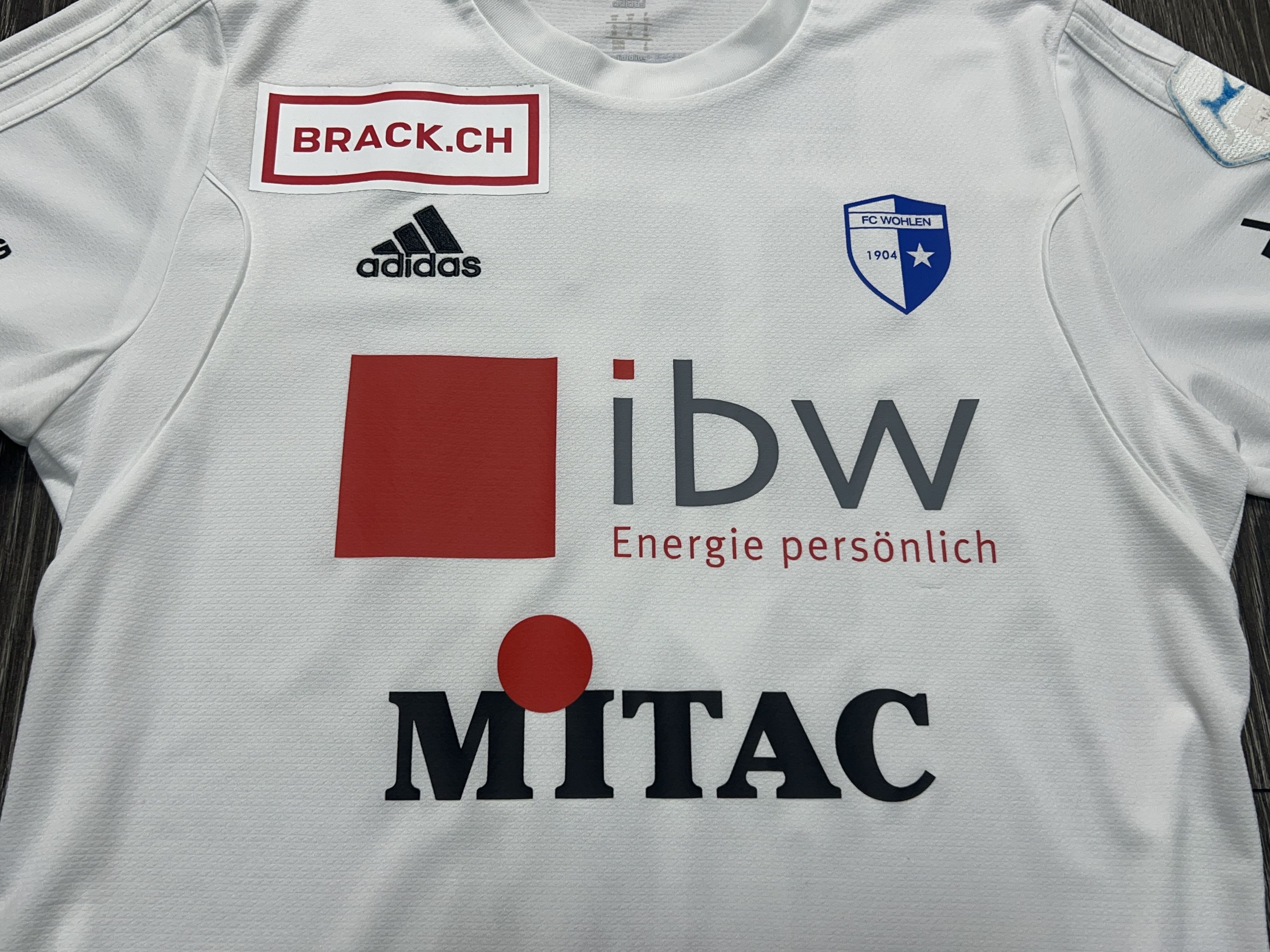 Adidas FC Wohlen #15 BUJAR LIKA Match Worn Jersey Shirt Swiss Mens Size US M / EU 48-50 / 2 - 3 Thumbnail