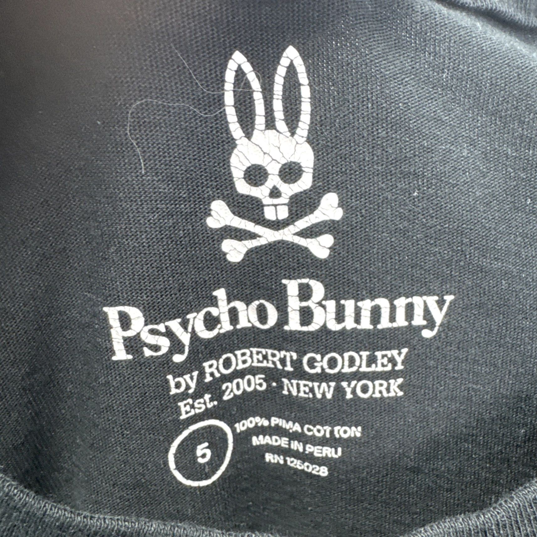 Psycho Bunny Psycho Bunny Shirt Men’s Size 5 Black Solid Logo Short Sleeve Crew Neck Pullover Size US S / EU 44-46 / 1 - 3 Thumbnail