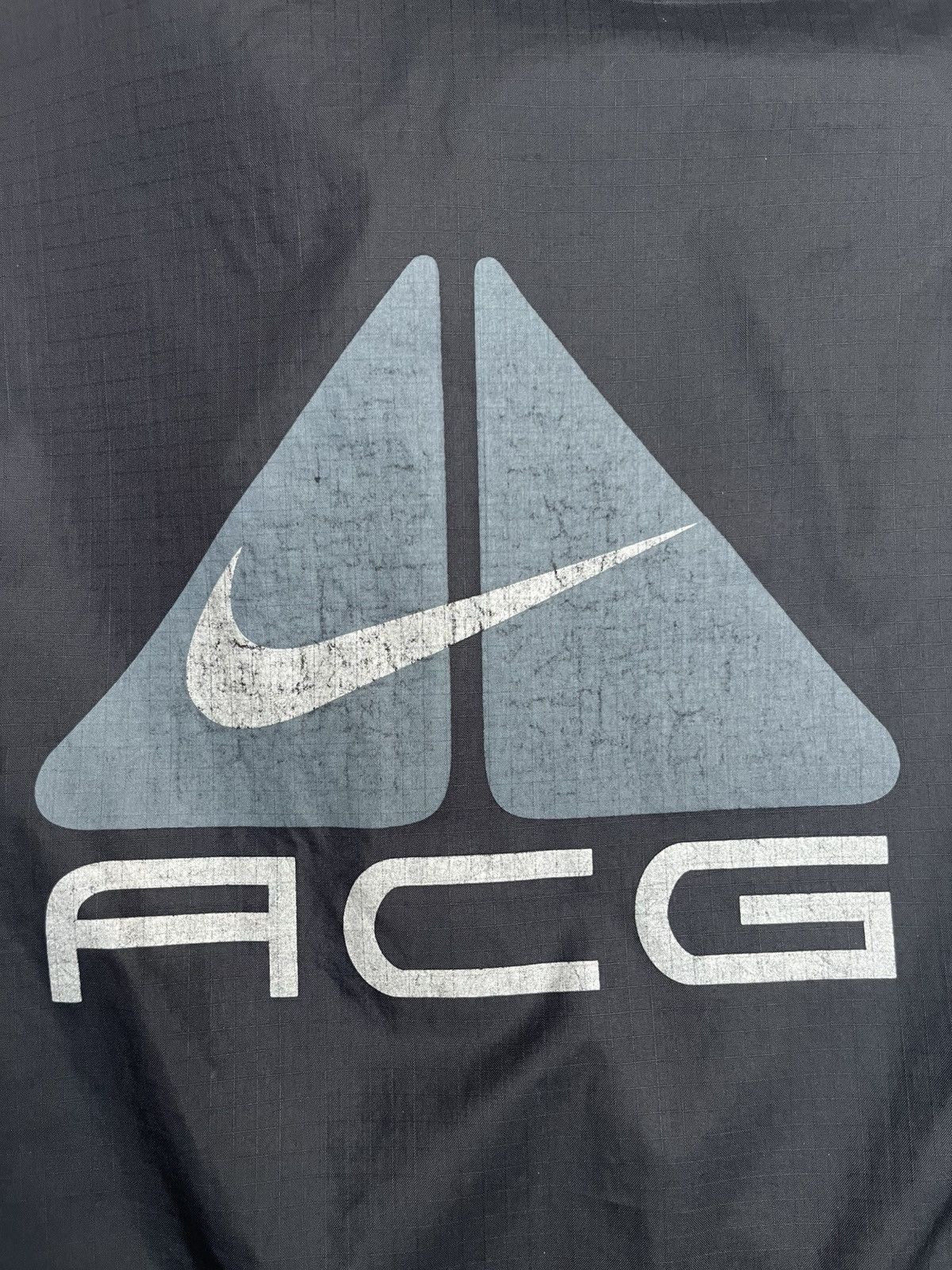 Nike ACG Vintage Nike ACG Pullover Windbreaker Black Hooded Jacket Size US L / EU 52-54 / 3 - 6 Thumbnail