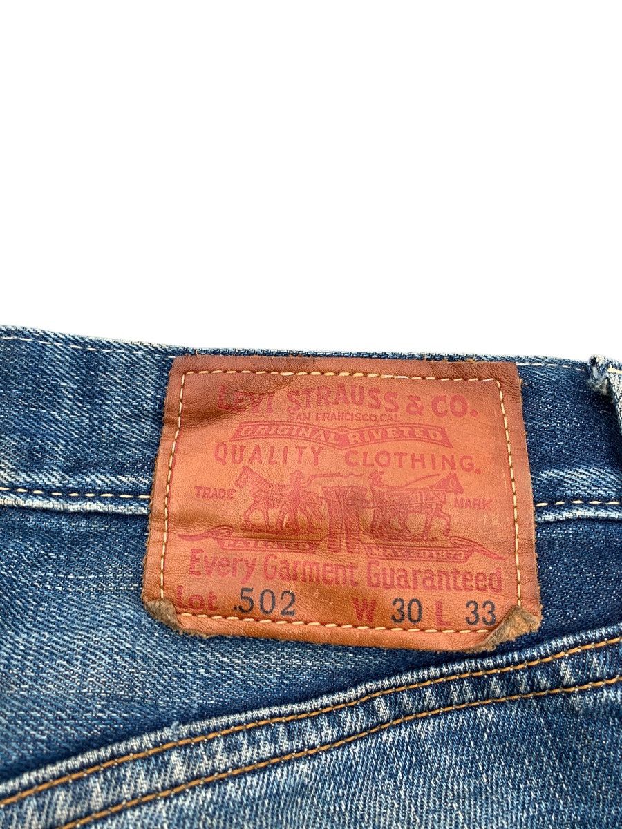 Levi's LEVIS 502 FADED & RUSTY DISTRESSED DENIM Size US 30 / EU 46 - 9 Thumbnail