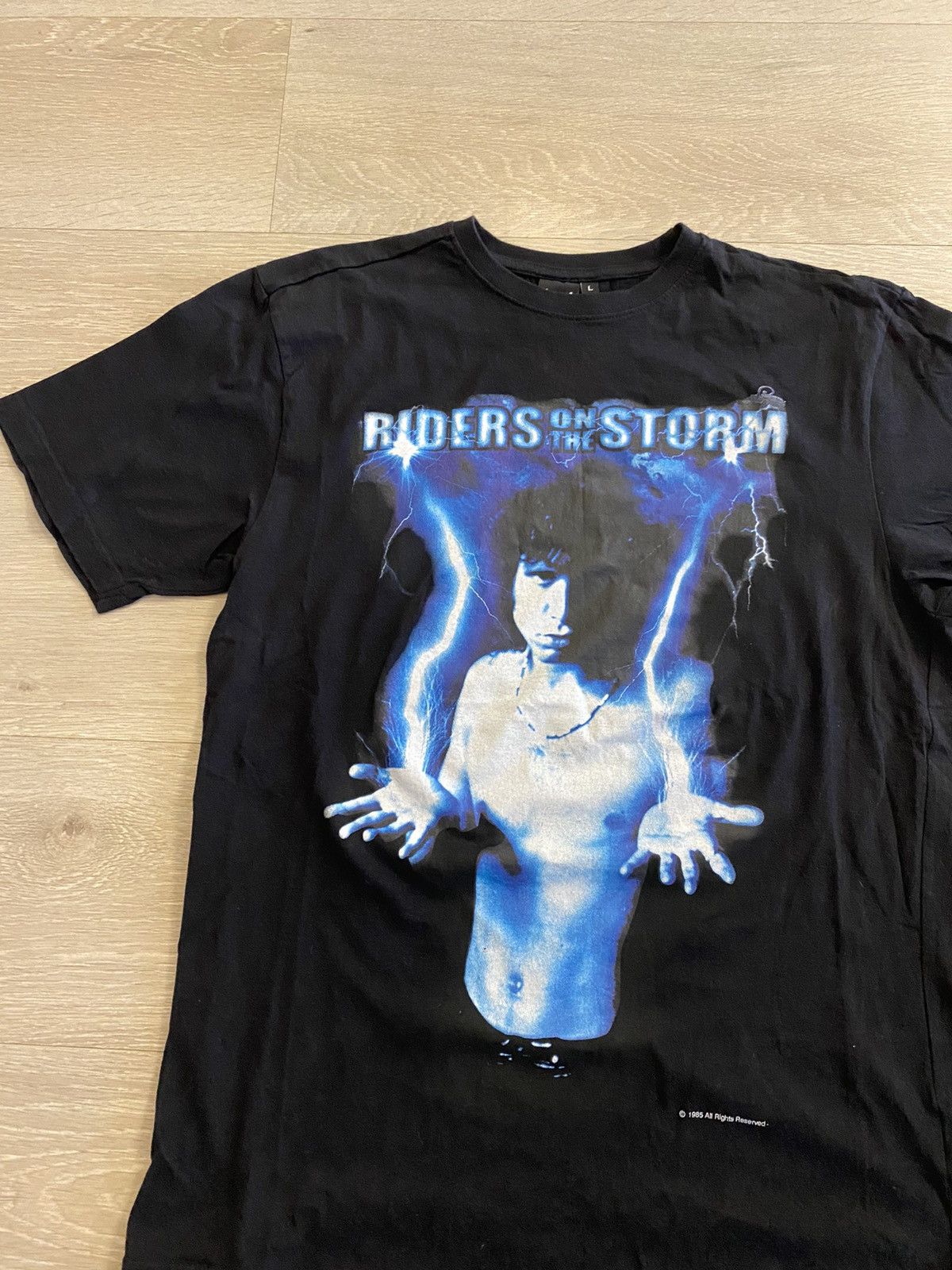 Band Tees × Vintage Riders on the storm 1985 printed tee Size US L / EU 52-54 / 3 - 2 Thumbnail