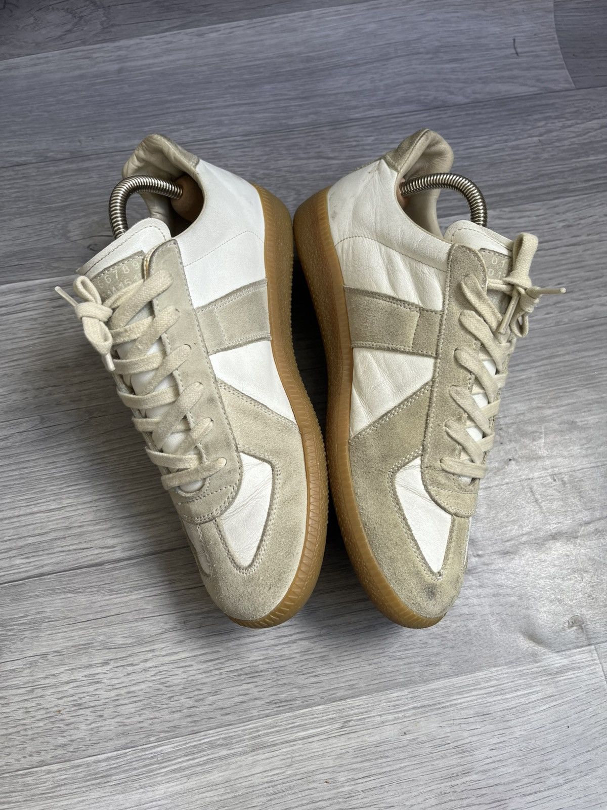 Maison Margiela Maison margiela replica gat low top sneakers sz 39.5 Size US 6.5 / EU 39-40 - 7 Thumbnail