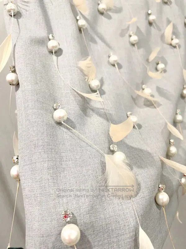 Burberry Burberry Gray Wool Women's Pencil Skirt. Size 27" / US 4 / IT 40 - 3 Thumbnail