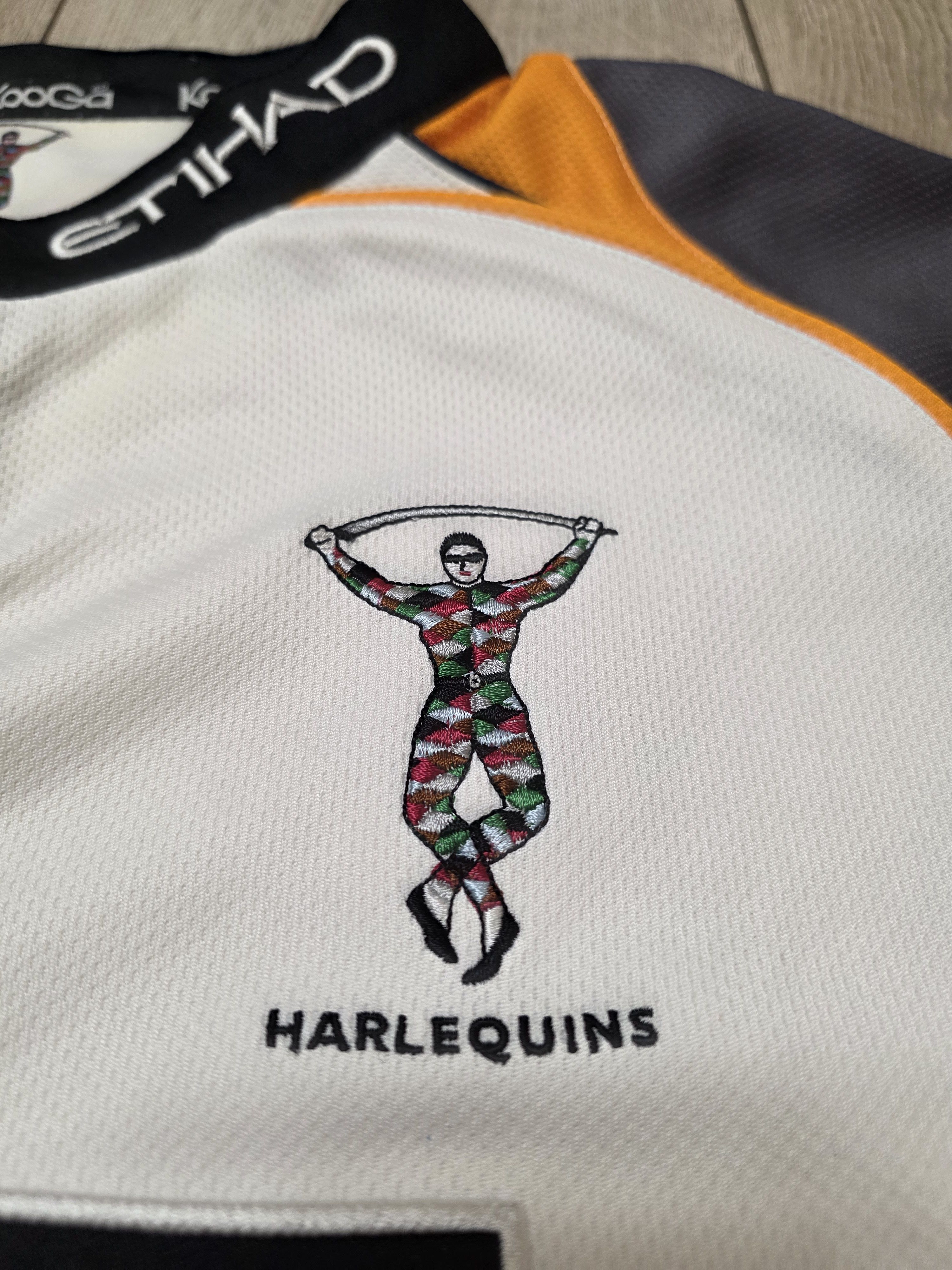 Vintage HARLEQUINS RUGBY JERSEY VINTAGE 2009 ENGLAND RUGBY SHIRT Size US XL / EU 56 / 4 - 4 Thumbnail