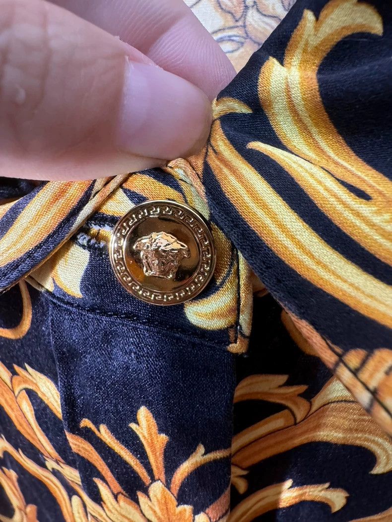 Versace Versace Silk shang'y Size US XL / EU 56 / 4 - 3 Thumbnail