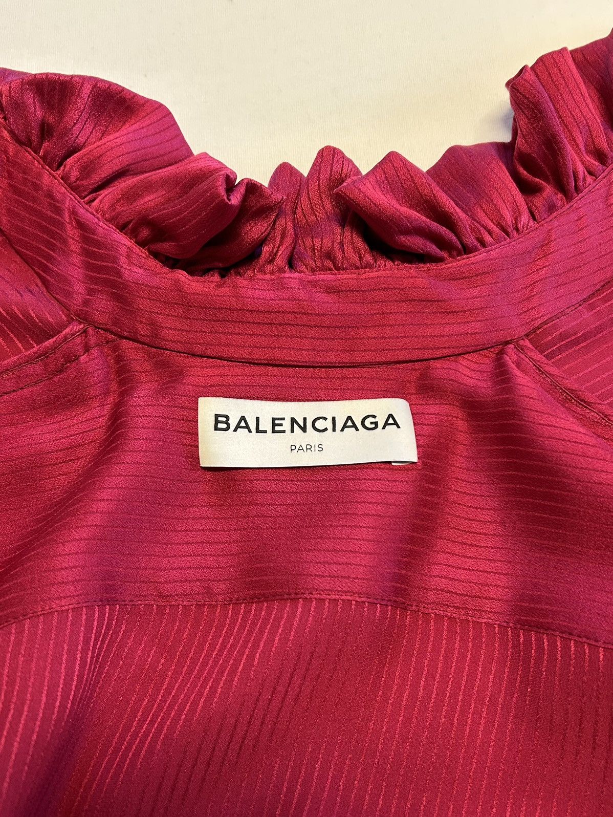 Balenciaga FW2017 Runway Car Mat Shirt Size US S / EU 44-46 / 1 - 10 Thumbnail