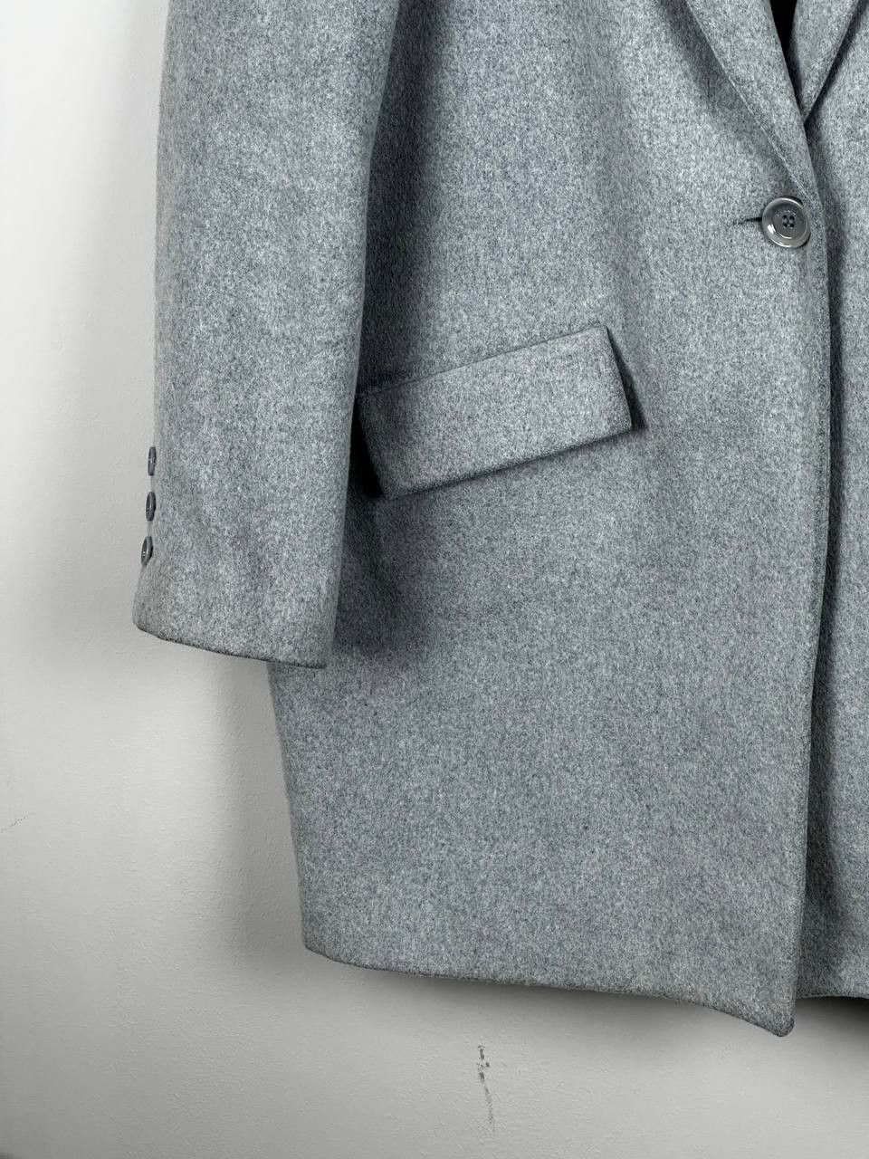 Japanese Brand Luxury Sessun Sky Blue Wool Womans Coat Size XS / US 0-2 / IT 36-38 - 6 Thumbnail