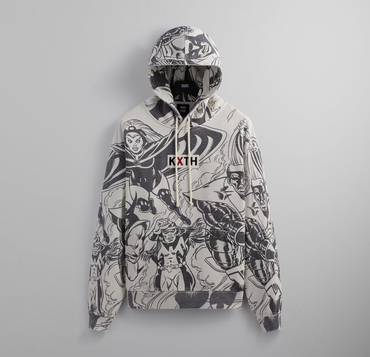Kith x Marvel X-Men Assemble Vintage Hoodie
