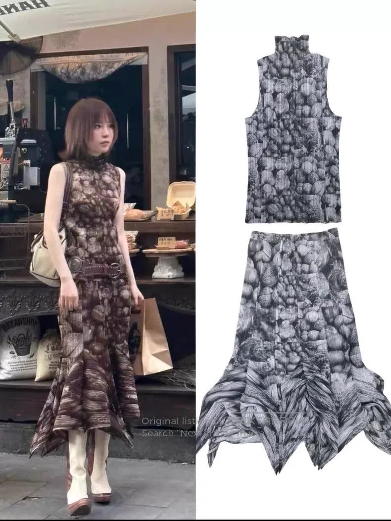 Issey Miyake Issey Miyake size:5 Fruit Deform Mermaid Skirt Size 22" - 8 Thumbnail