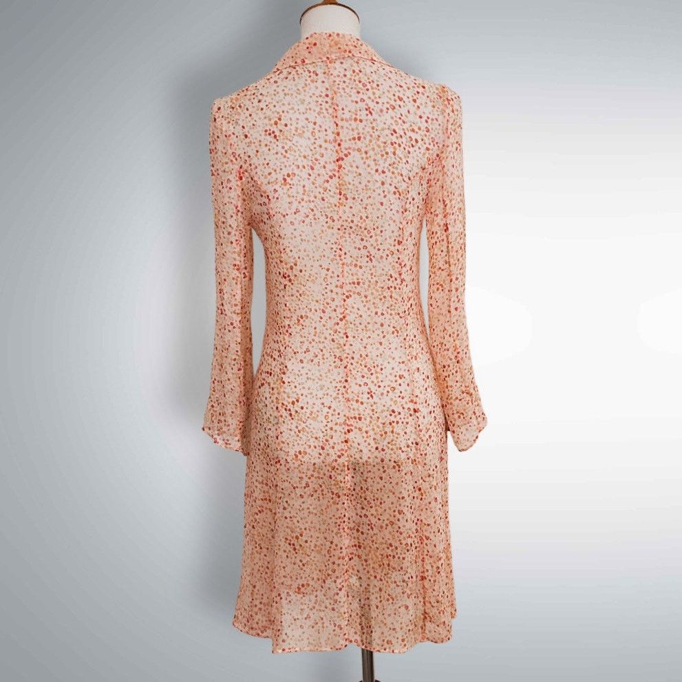 Victoria's Secret 90s Victoria’s Secret Silk Sheer Negligee Dress – XS Size XS / US 0-2 / IT 36-38 - 3 Thumbnail