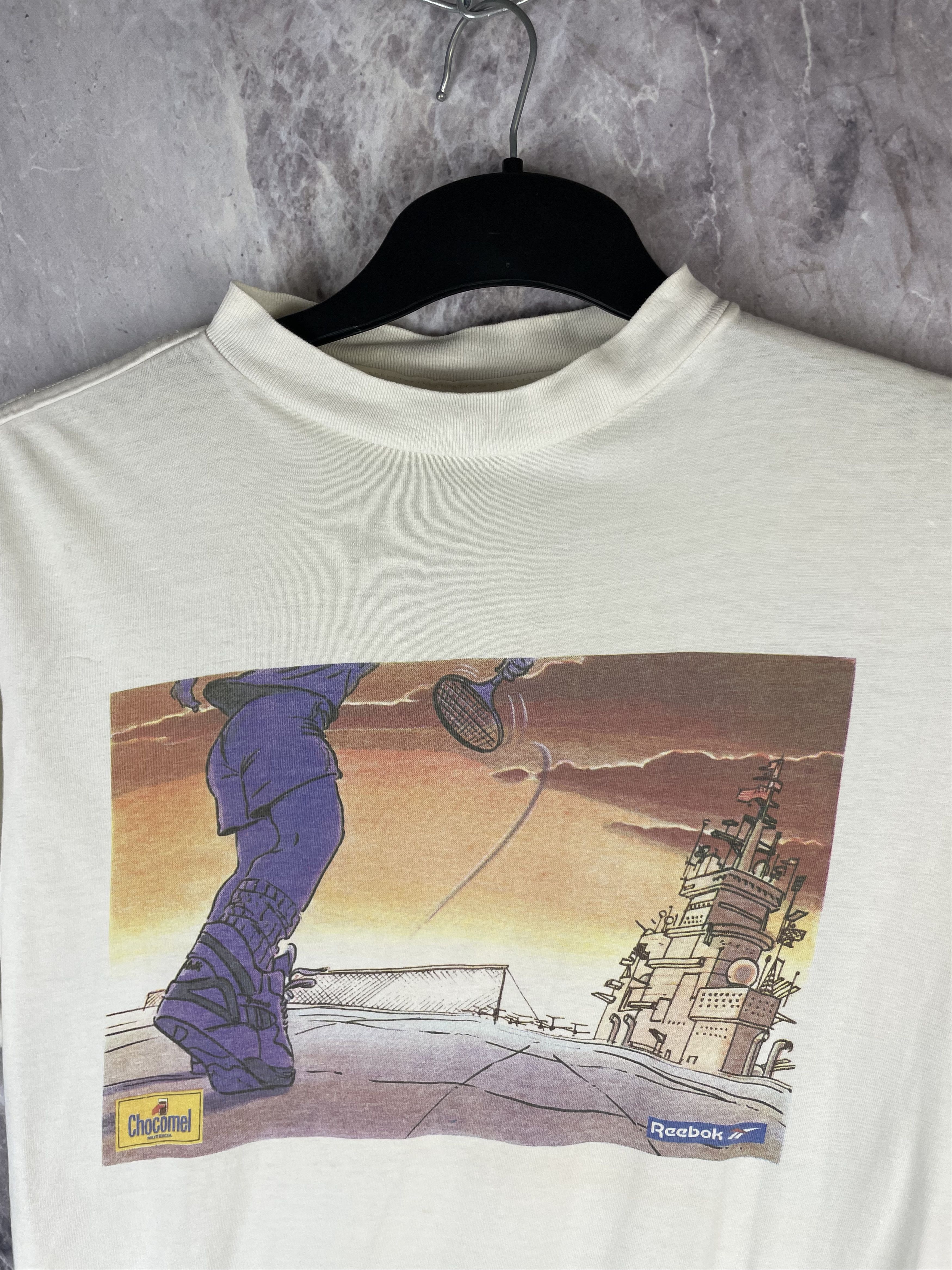 Reebok Vintage Reebok 90s Tee Size US S / EU 44-46 / 1 - 3 Thumbnail