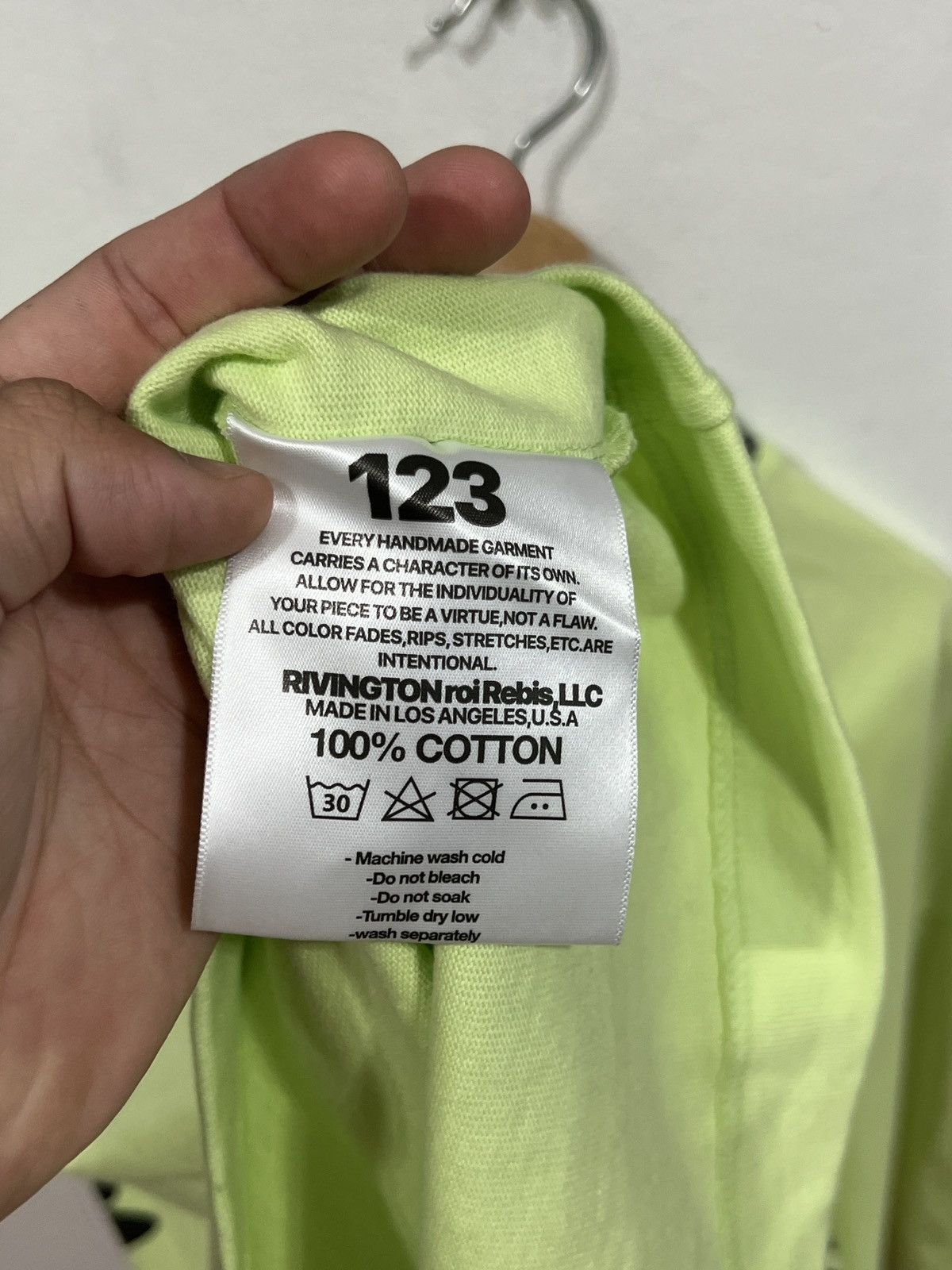 Other Rivington Roi Rebis Fasting For Fasting Tee Size US L / EU 52-54 / 3 - 4 Thumbnail