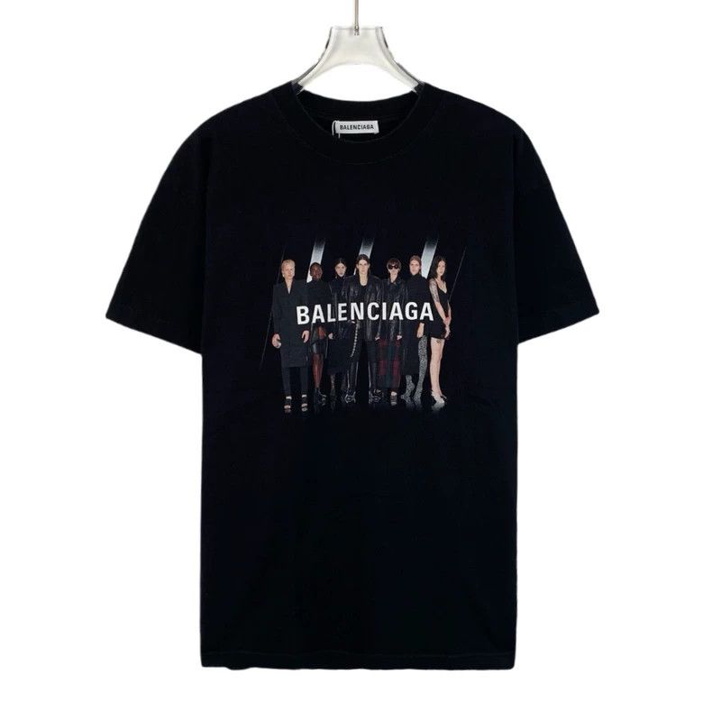 Other Balenciaga Black character print crewneck cotton short sle Size US XS / EU 42 / 0 - 1 Thumbnail