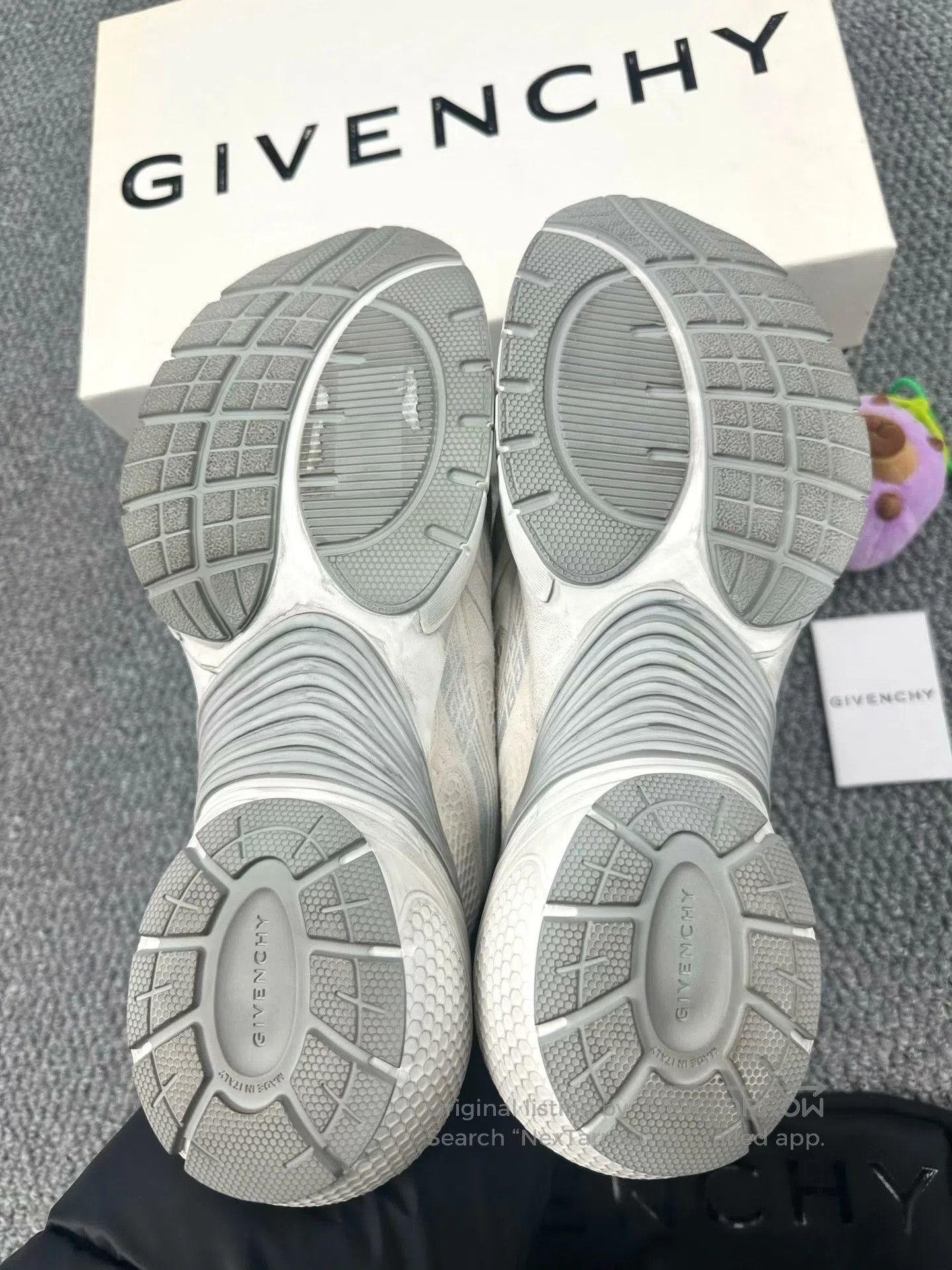 Givenchy Givenchy Grey Distressed Athletic Shoes| Size US 8 / EU 41 - 5 Thumbnail